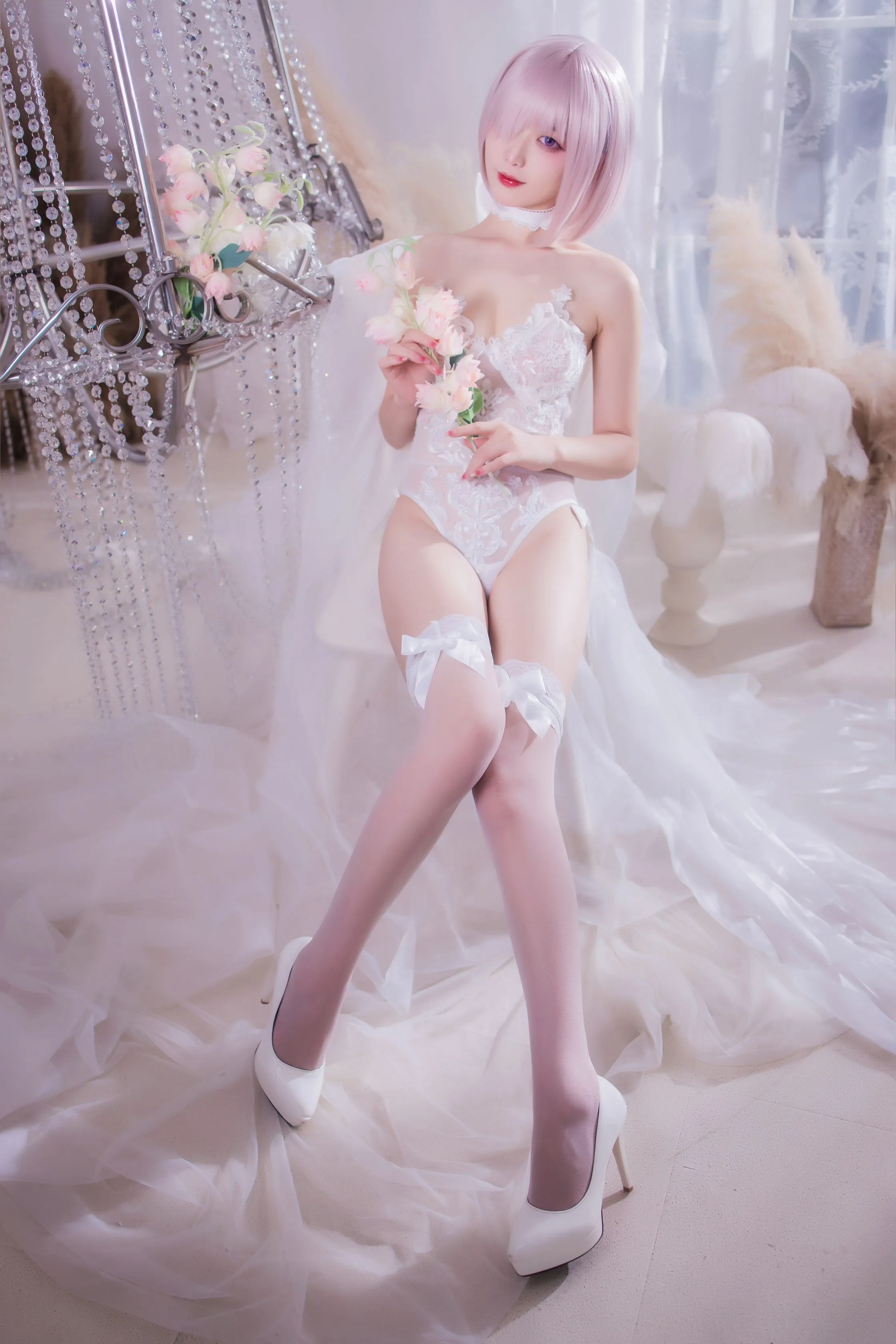 封疆疆v玛修婚纱网红写真