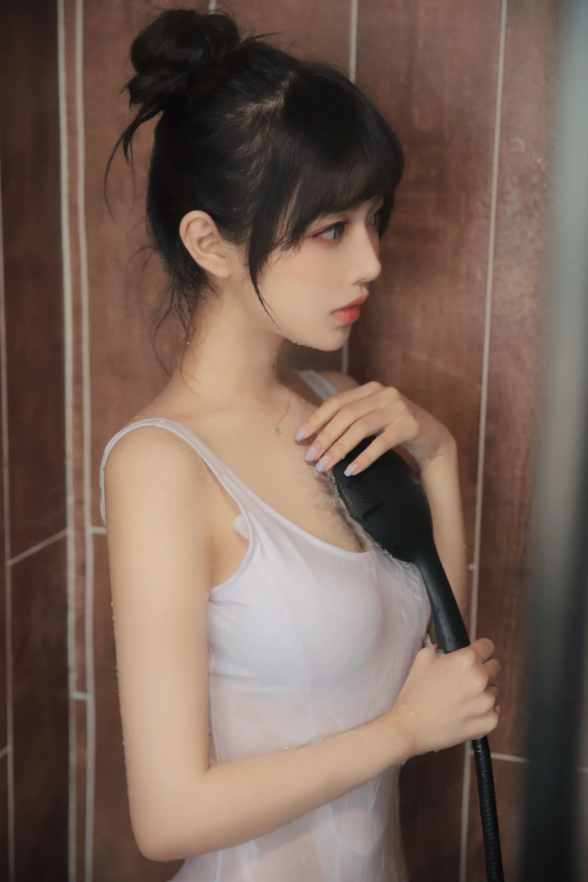 Shika小鹿鹿半透浴室22P51MB0613网红写真