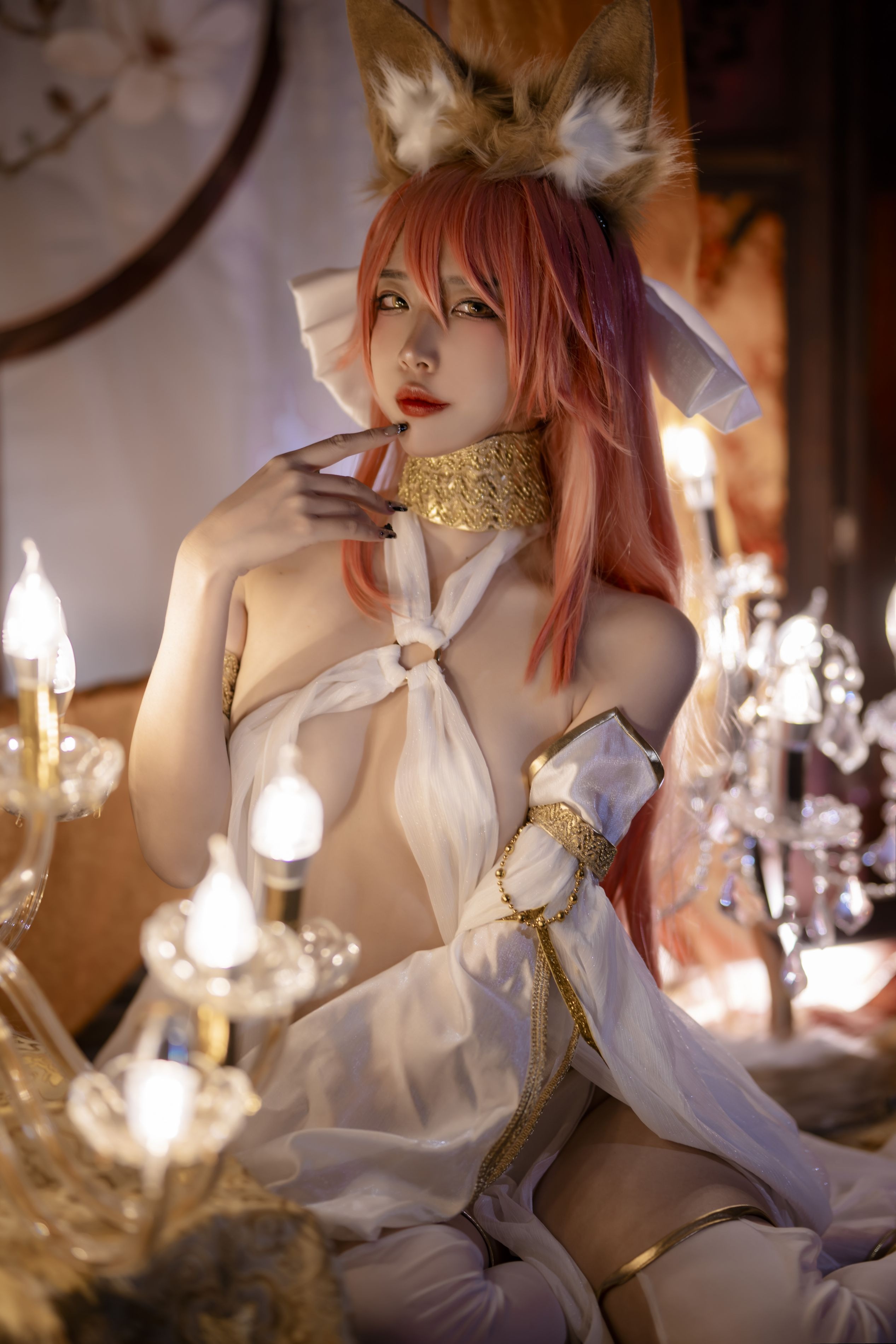 二佐Nisa玉藻前舞娘237PFate玉藻前舞娘二佐Nisa37张cos网红写真