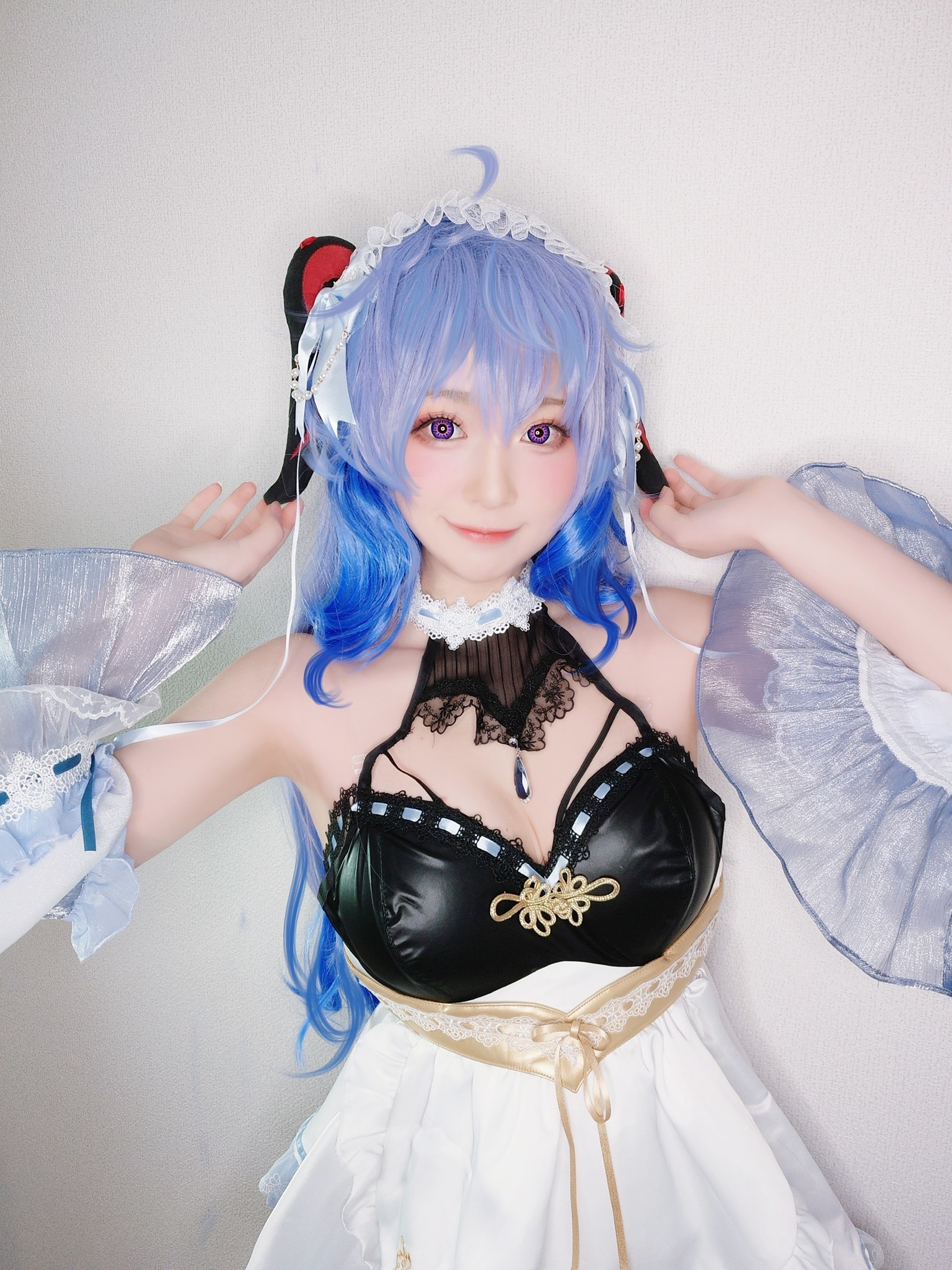 Yuki亭NO003甘雨メイド0311人气合集