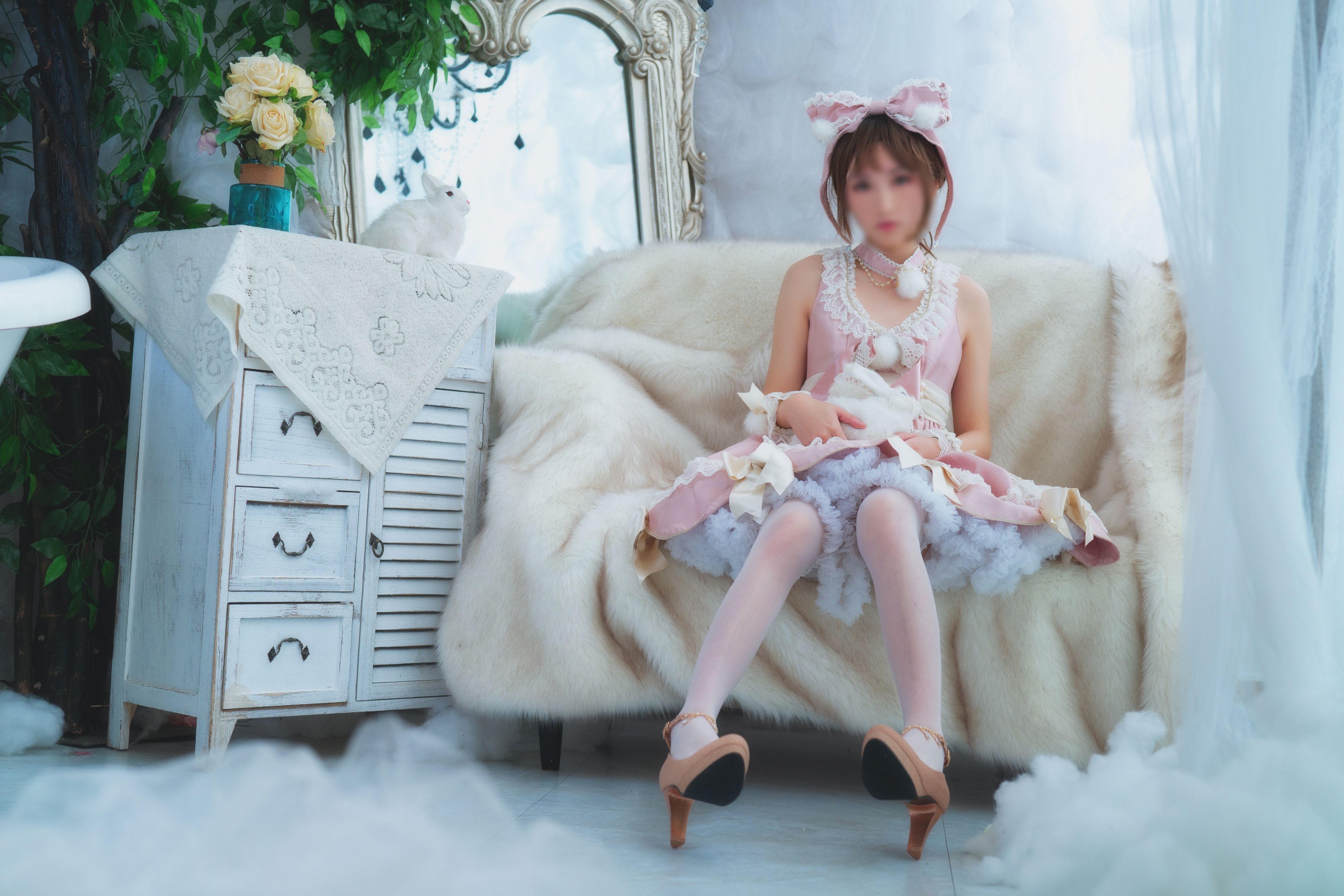 杪夏花与少女写真大全