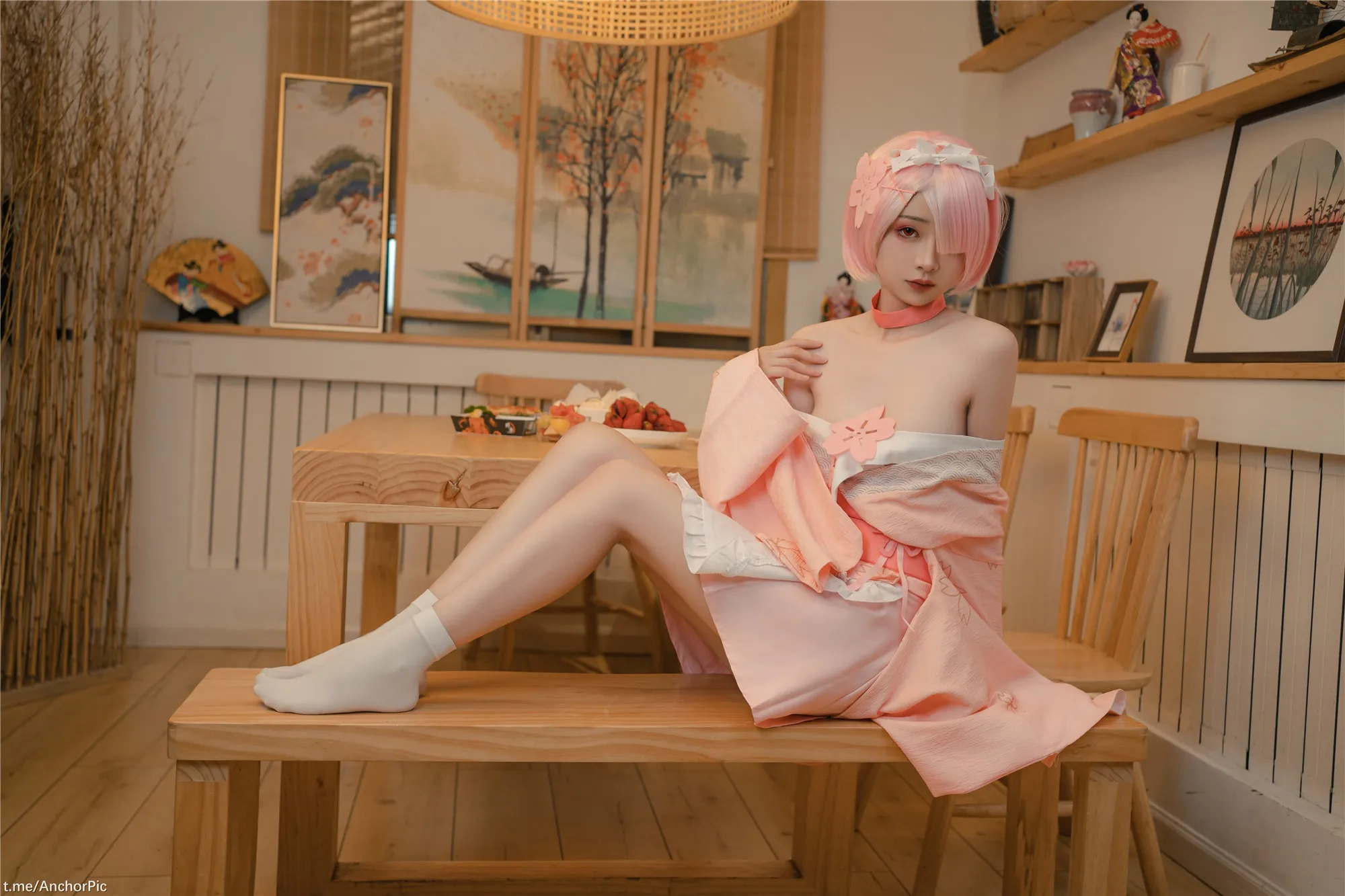 喵小吉金鱼kinngyo从零开始的女体盛宴101P1007原版写真