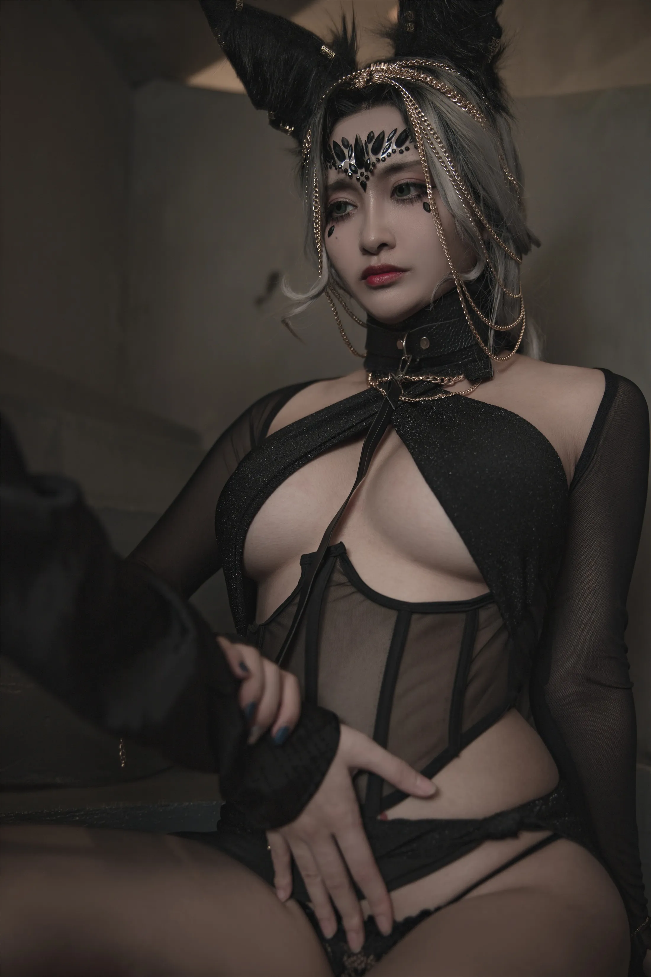 洛璃LoLiSAMA狼少女狼女的调教130P0306精选
