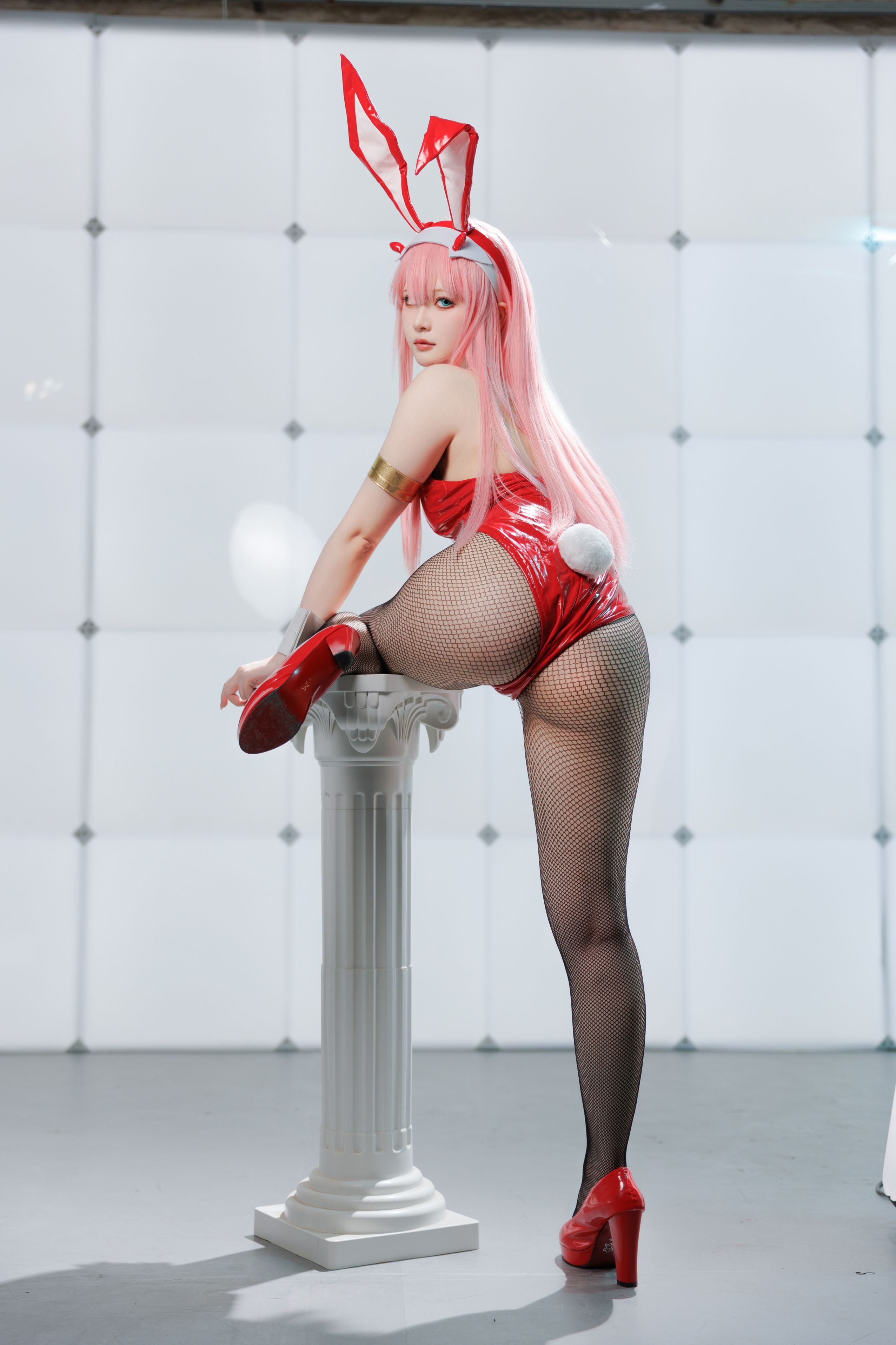屿鱼ZeroTwo国家队02cosplay屿鱼高清图集精品合集