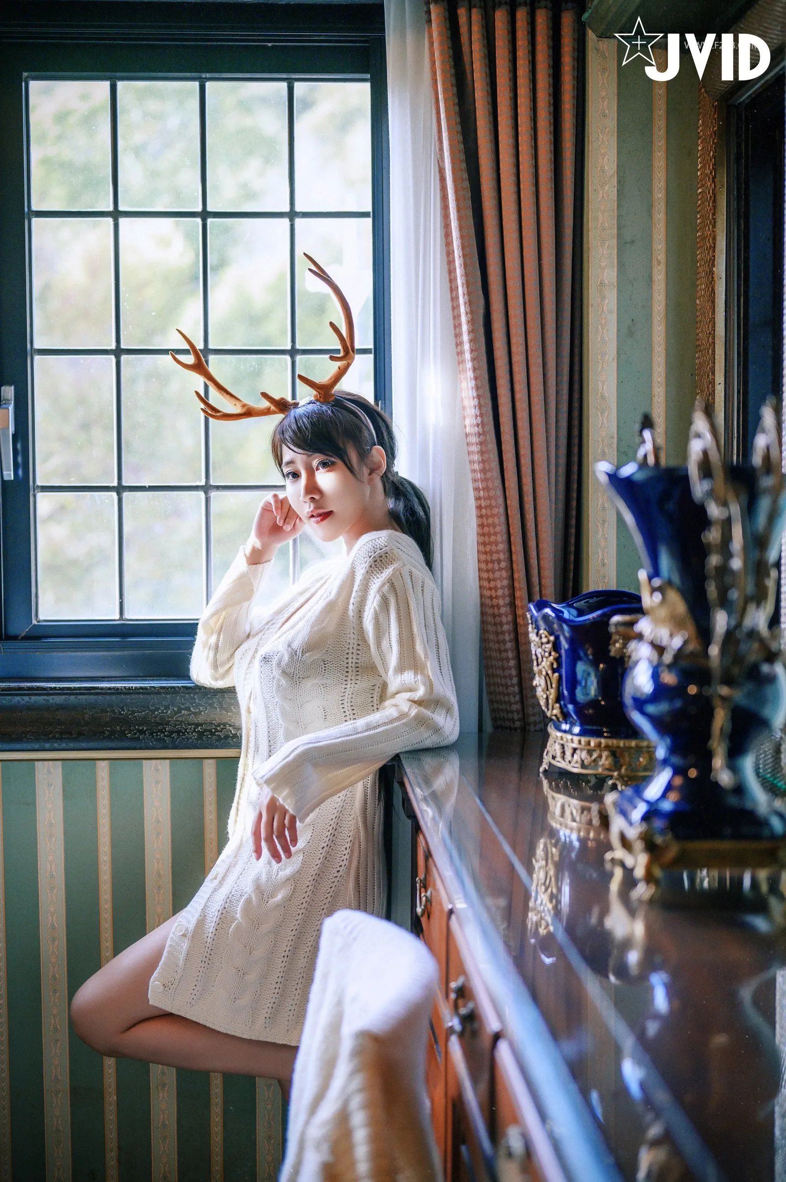 JVID乐乐鹿角女孩的报恩161P02134K图集