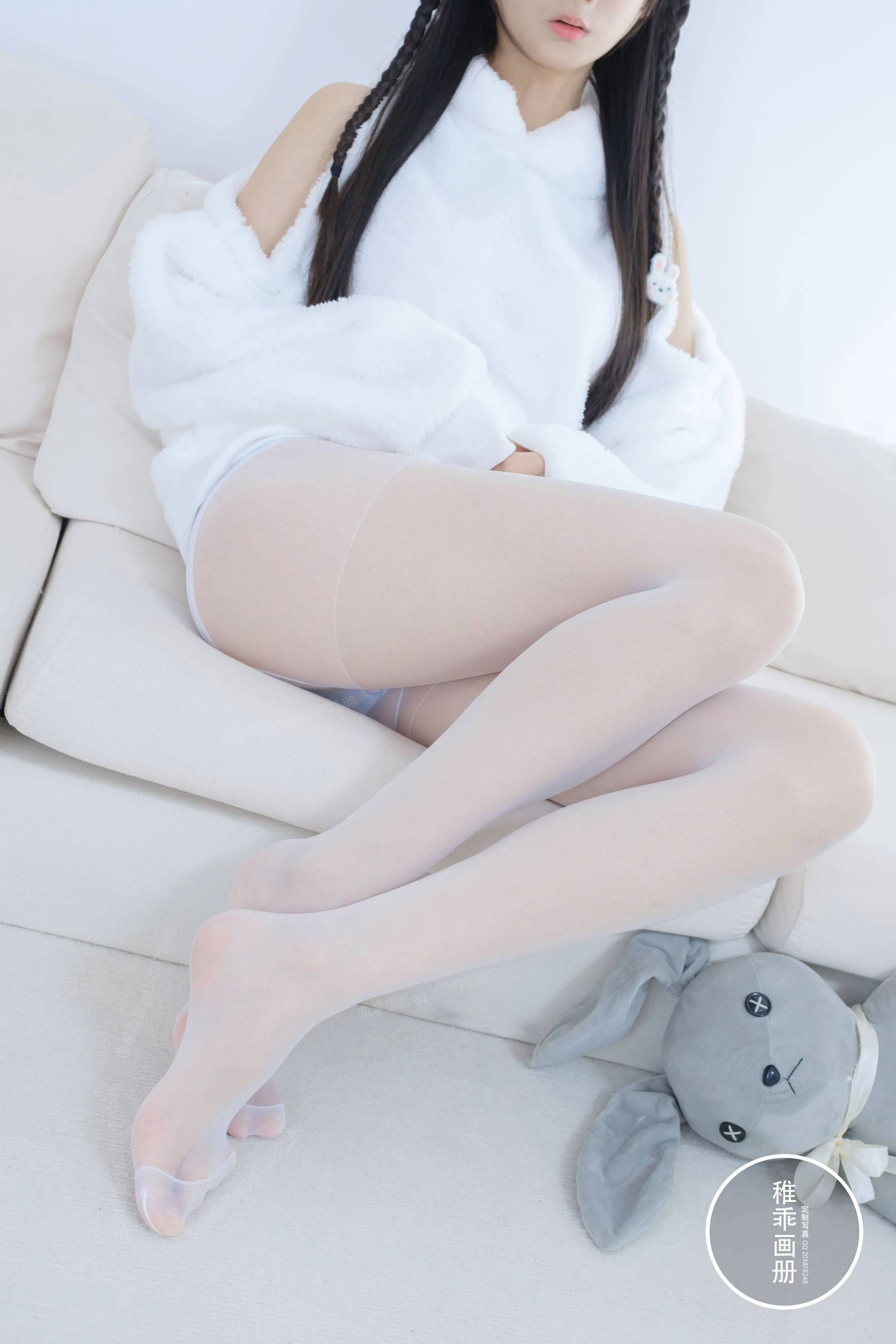 稚乖画册晴空10夜夜白丝双马尾80P1V185GB1016全集