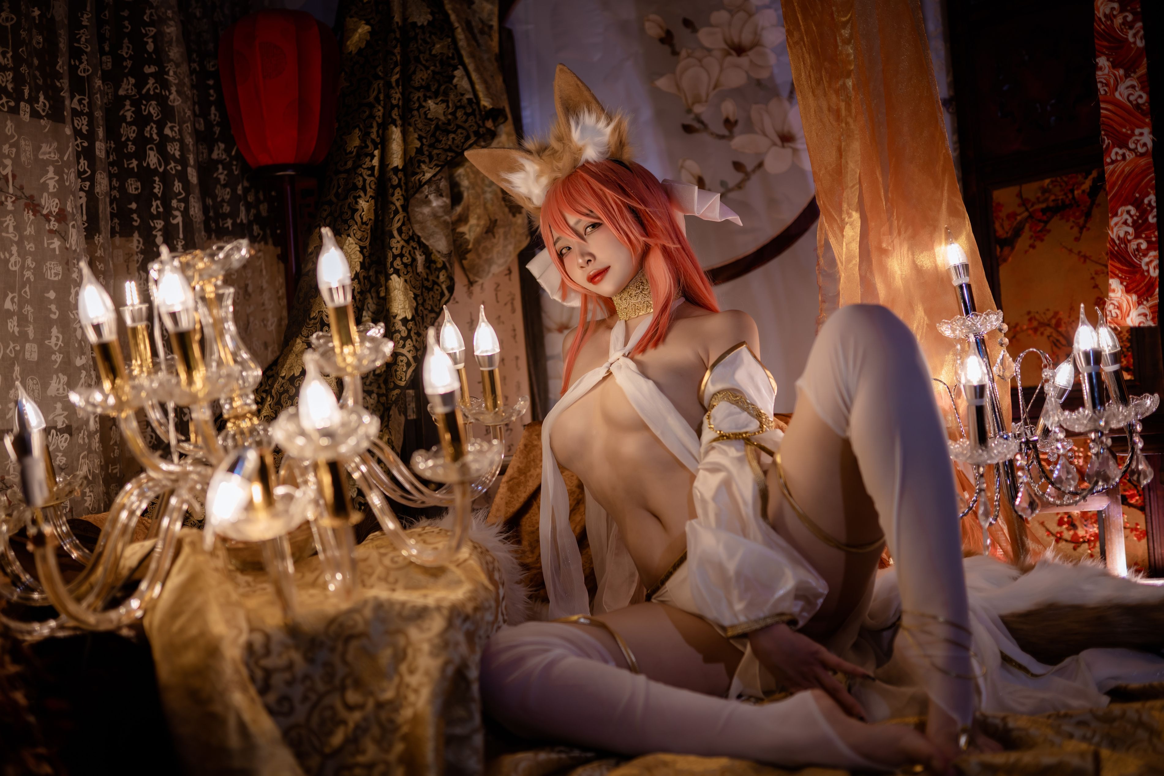 二佐Nisa玉藻前舞娘237PFate玉藻前舞娘二佐Nisa37张cos网红写真