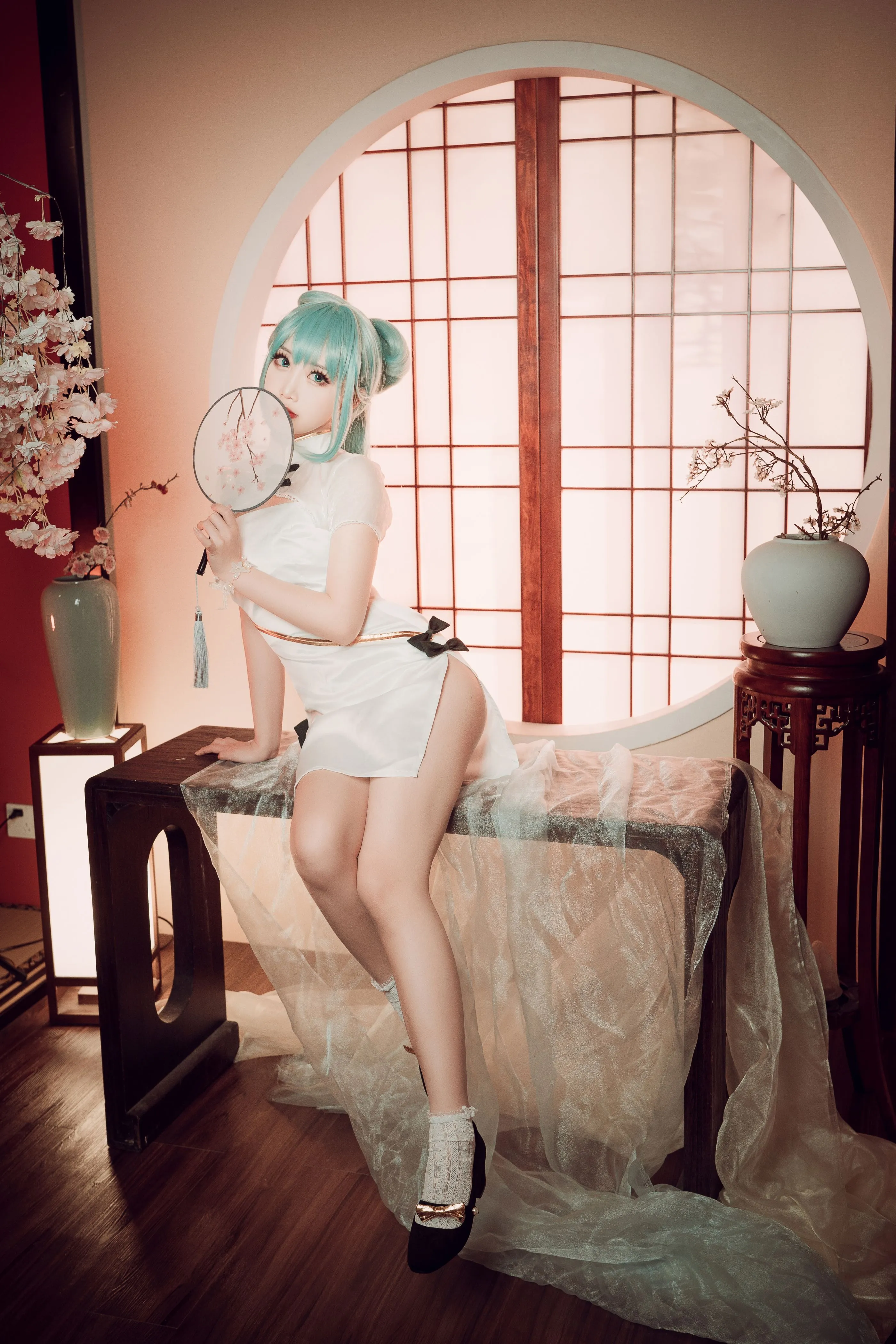 面饼仙儿初音旗袍28P514MB热门写真