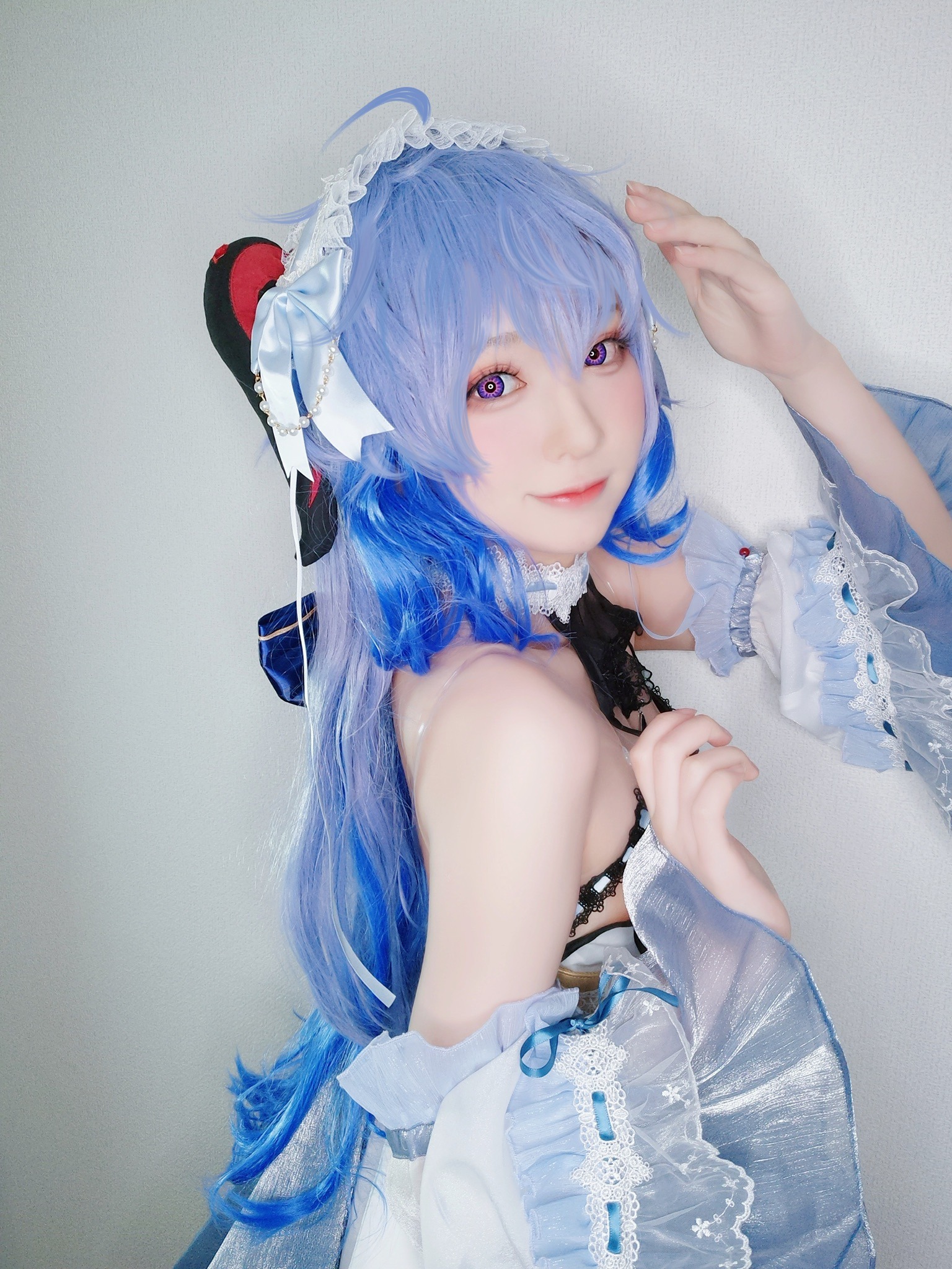 Yuki亭NO003甘雨メイド0311人气合集