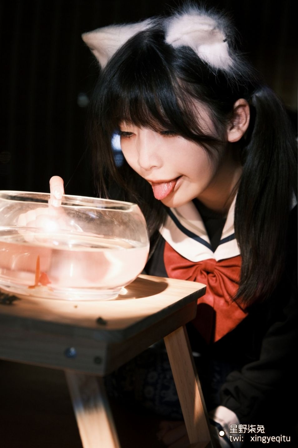 星野柒兔放课后的吔鱼少女59P1V417MB放学少女主题cos59张1视频417MB完整合集