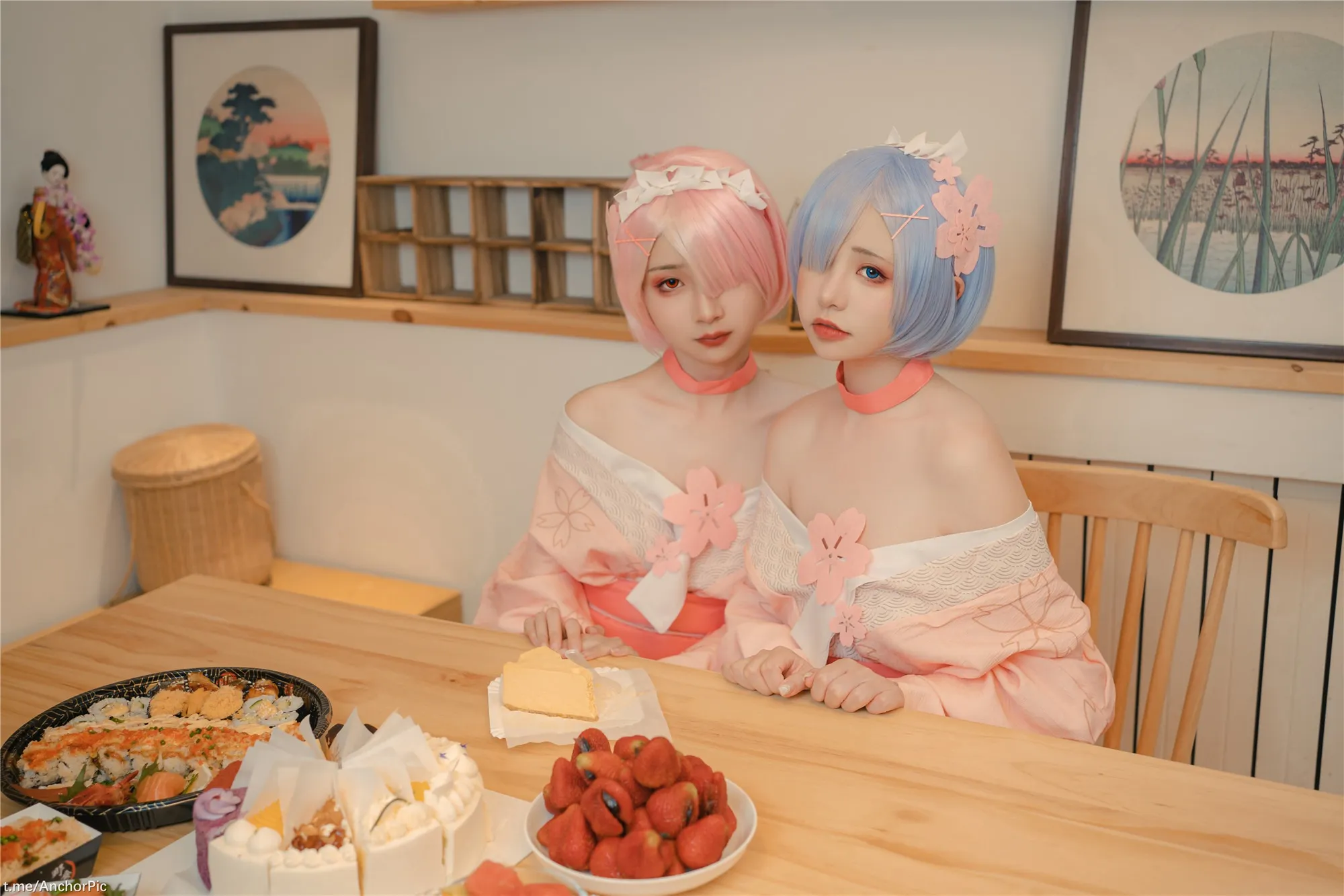 喵小吉金鱼kinngyo从零开始的女体盛宴101P1007原版写真