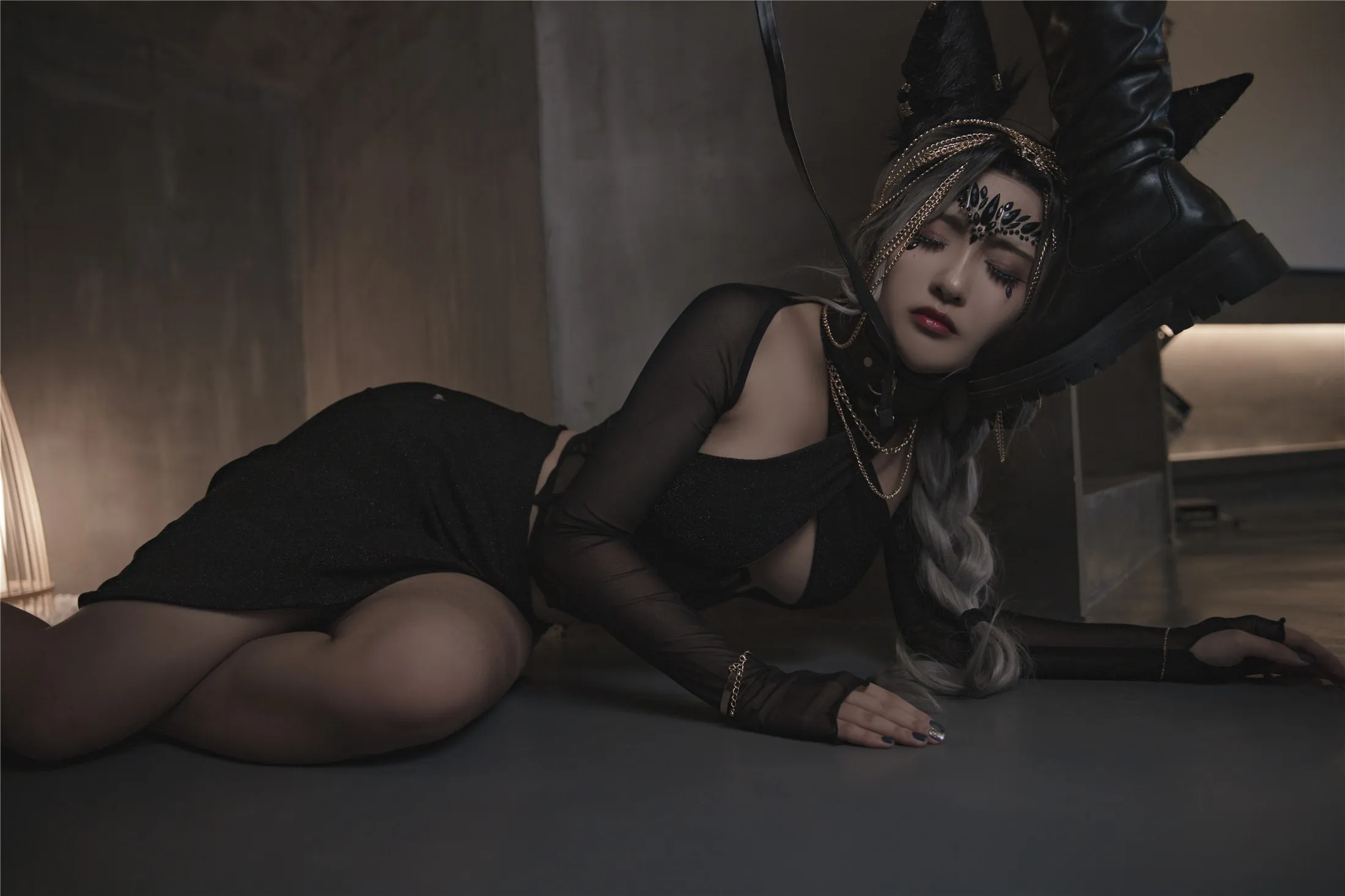 洛璃LoLiSAMA狼少女狼女的调教130P0306精选
