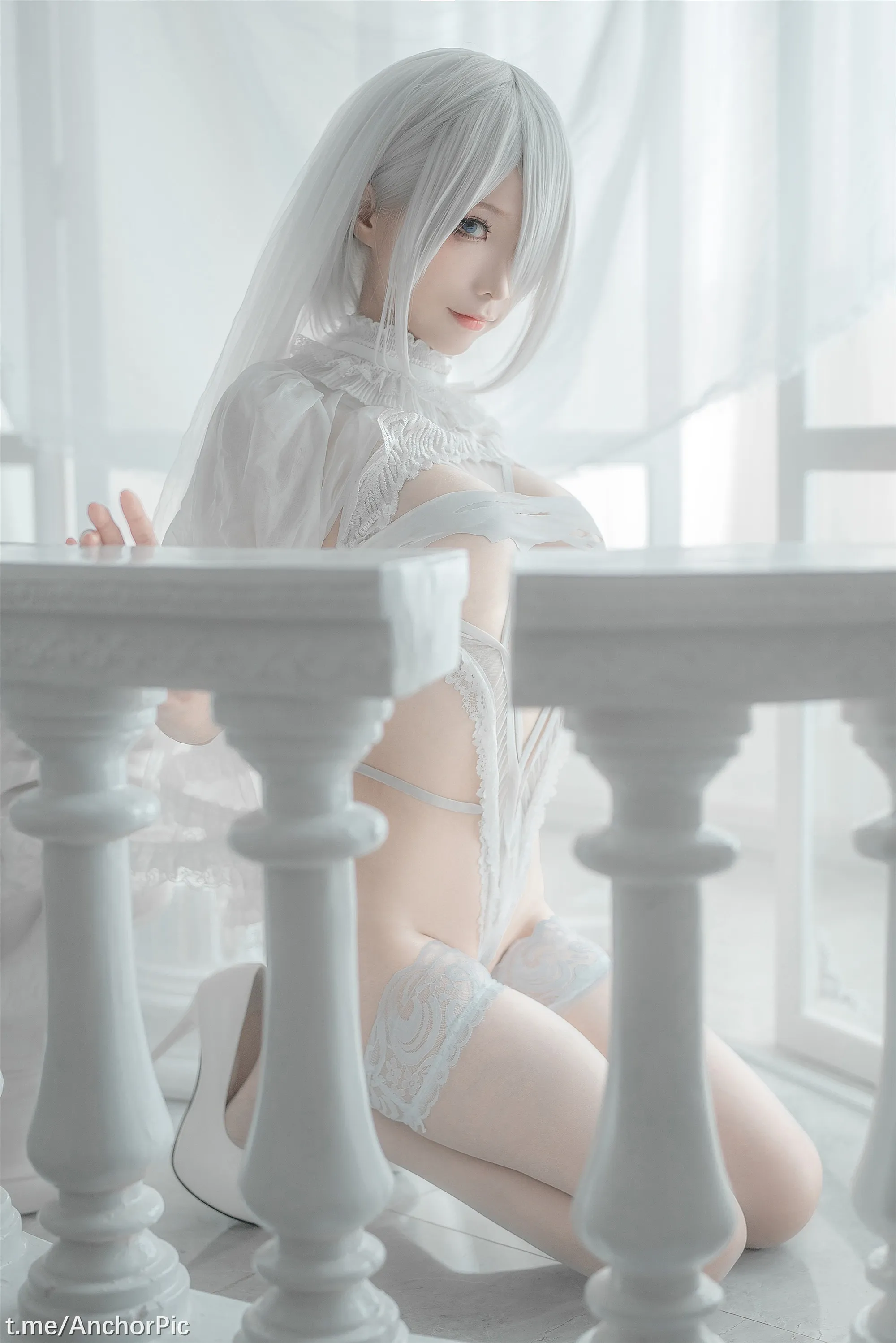 蠢沫沫2B白婚纱60P0704精选