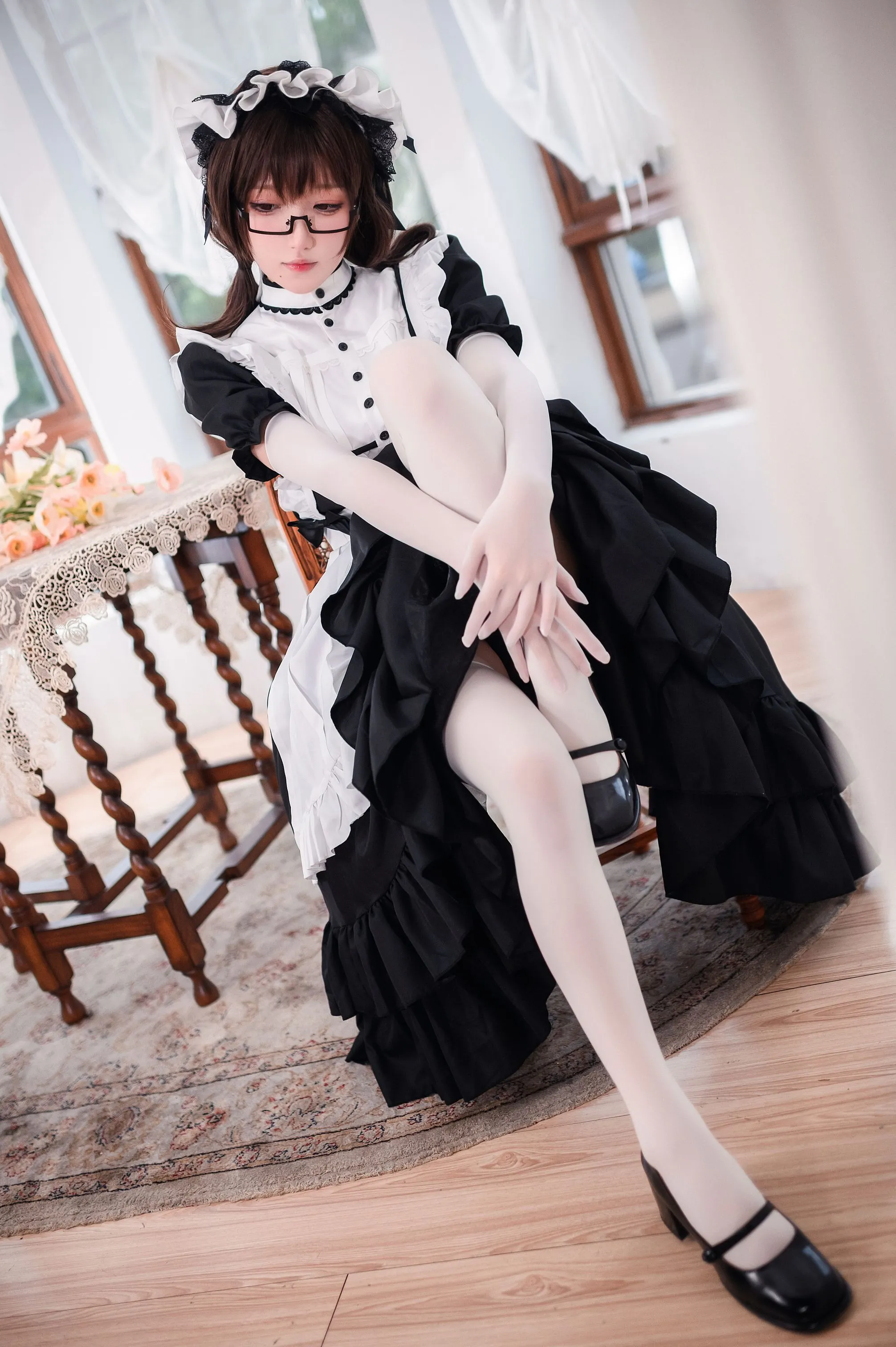阿包也是兔娘传统长裙女仆47P509MB必看合集