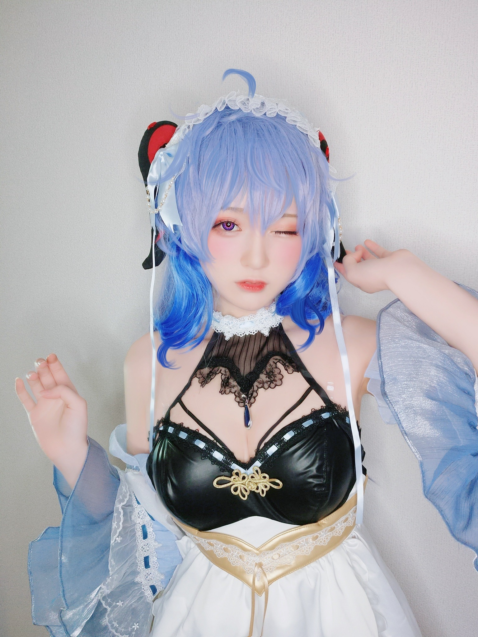 Yuki亭NO003甘雨メイド0311人气合集