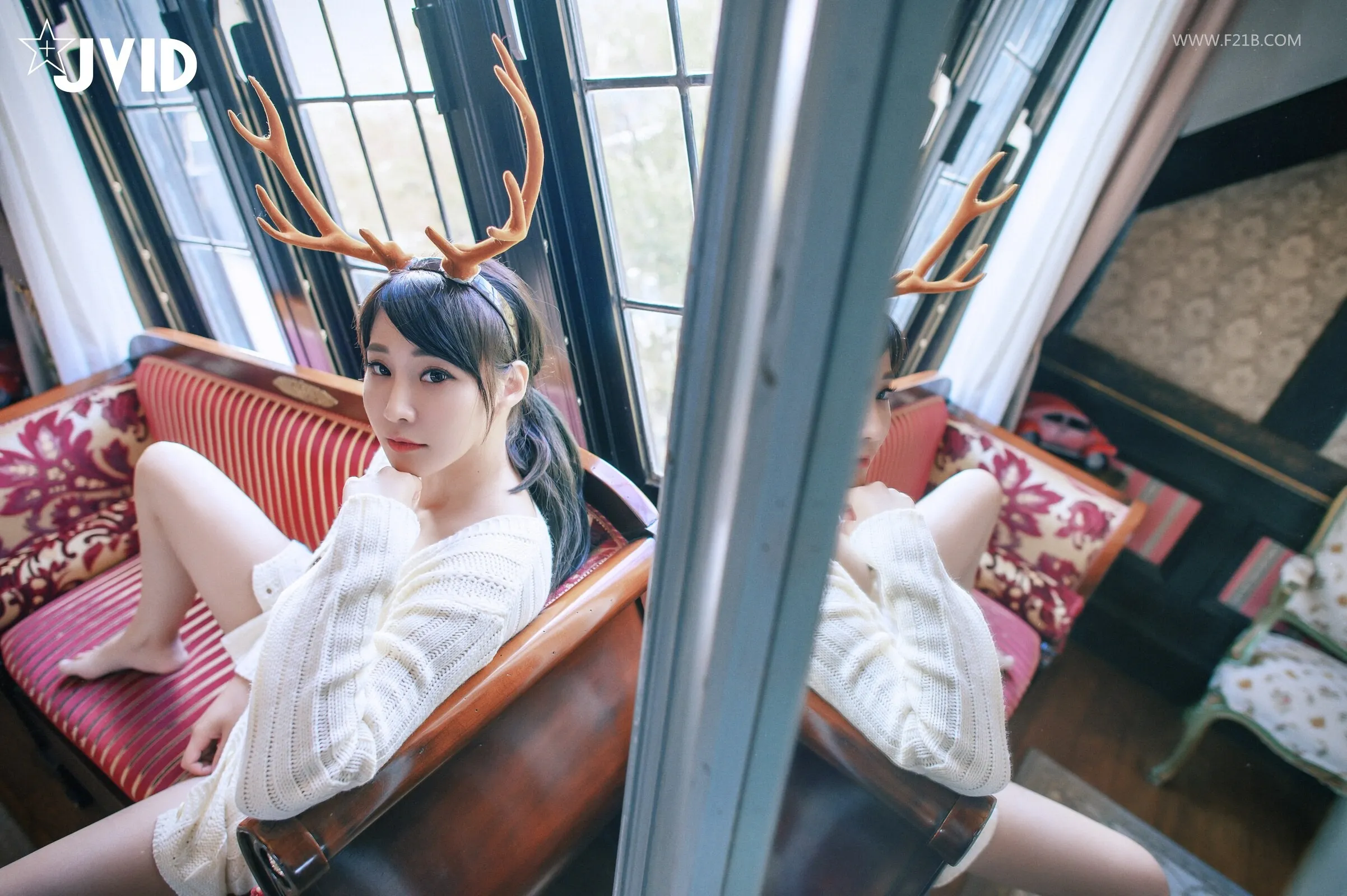 JVID乐乐鹿角女孩的报恩161P02134K图集
