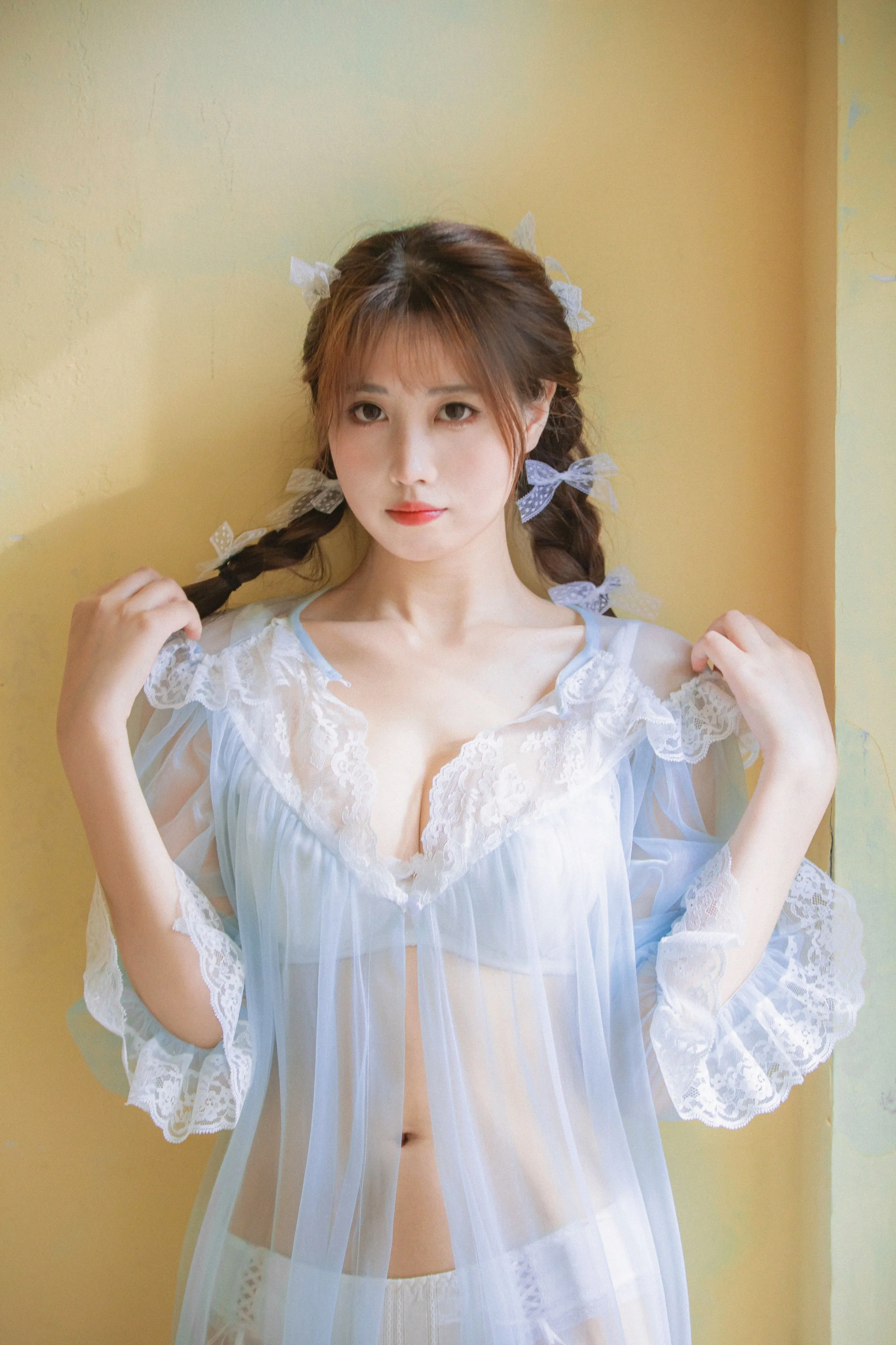NO022蓝纱衣40P596MB高清无水印