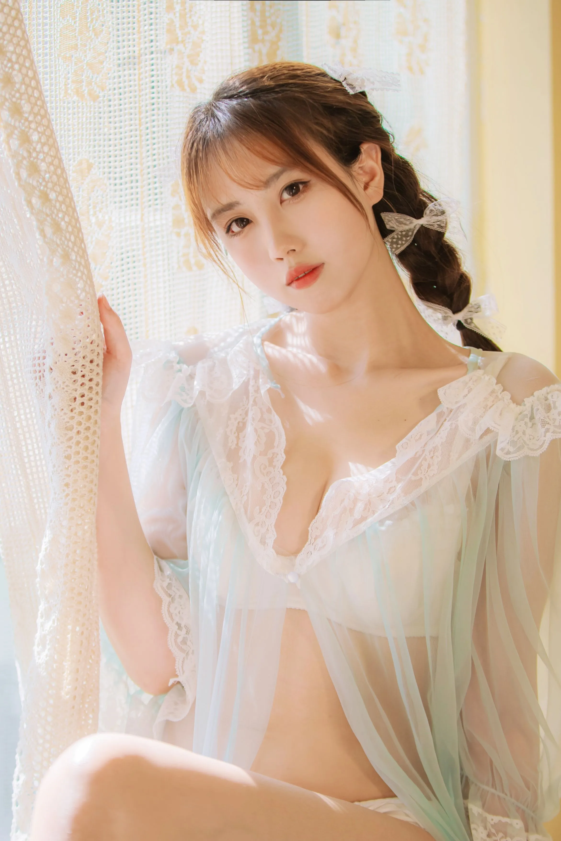 NO022蓝纱衣40P596MB高清无水印