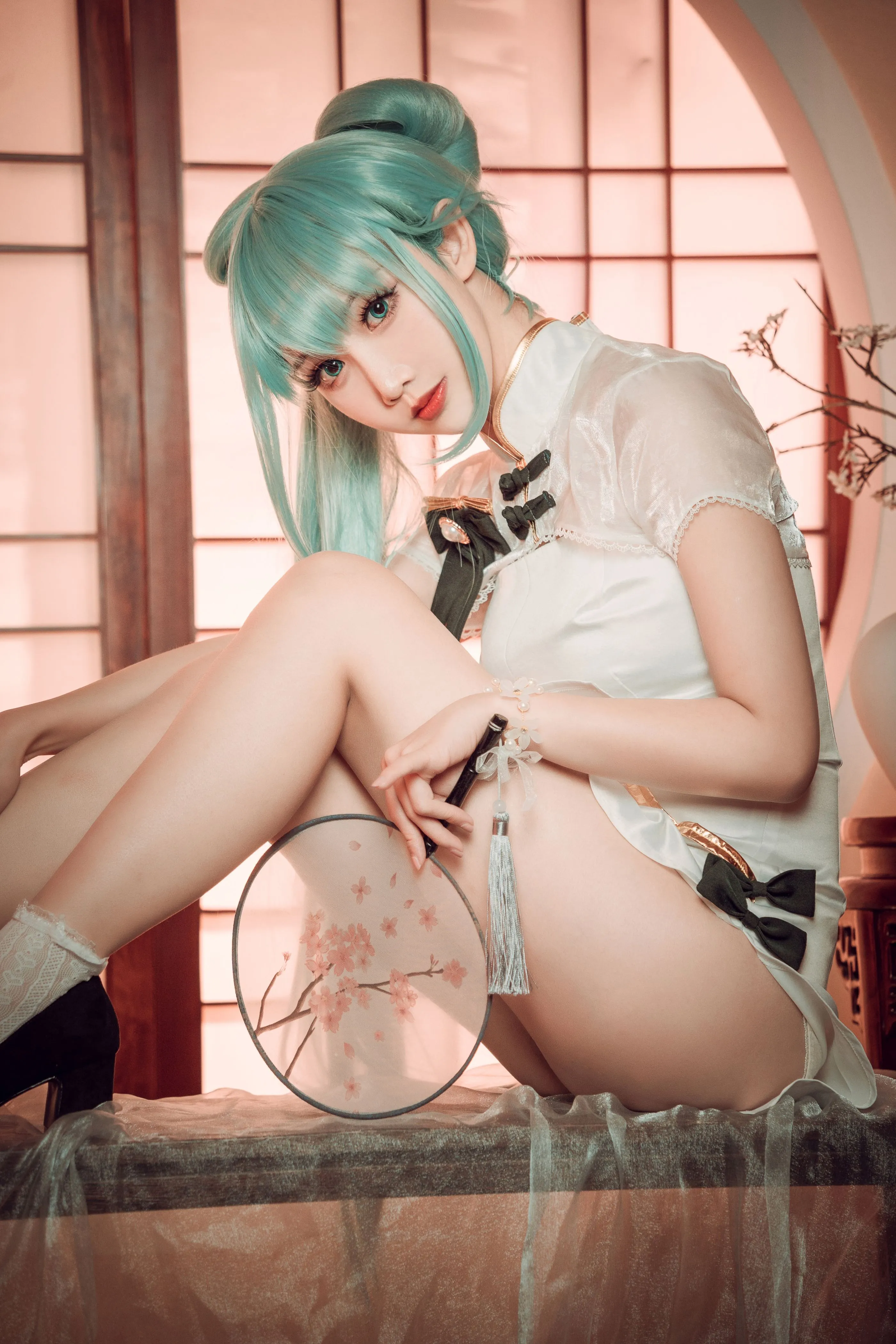 面饼仙儿初音旗袍28P514MB热门写真