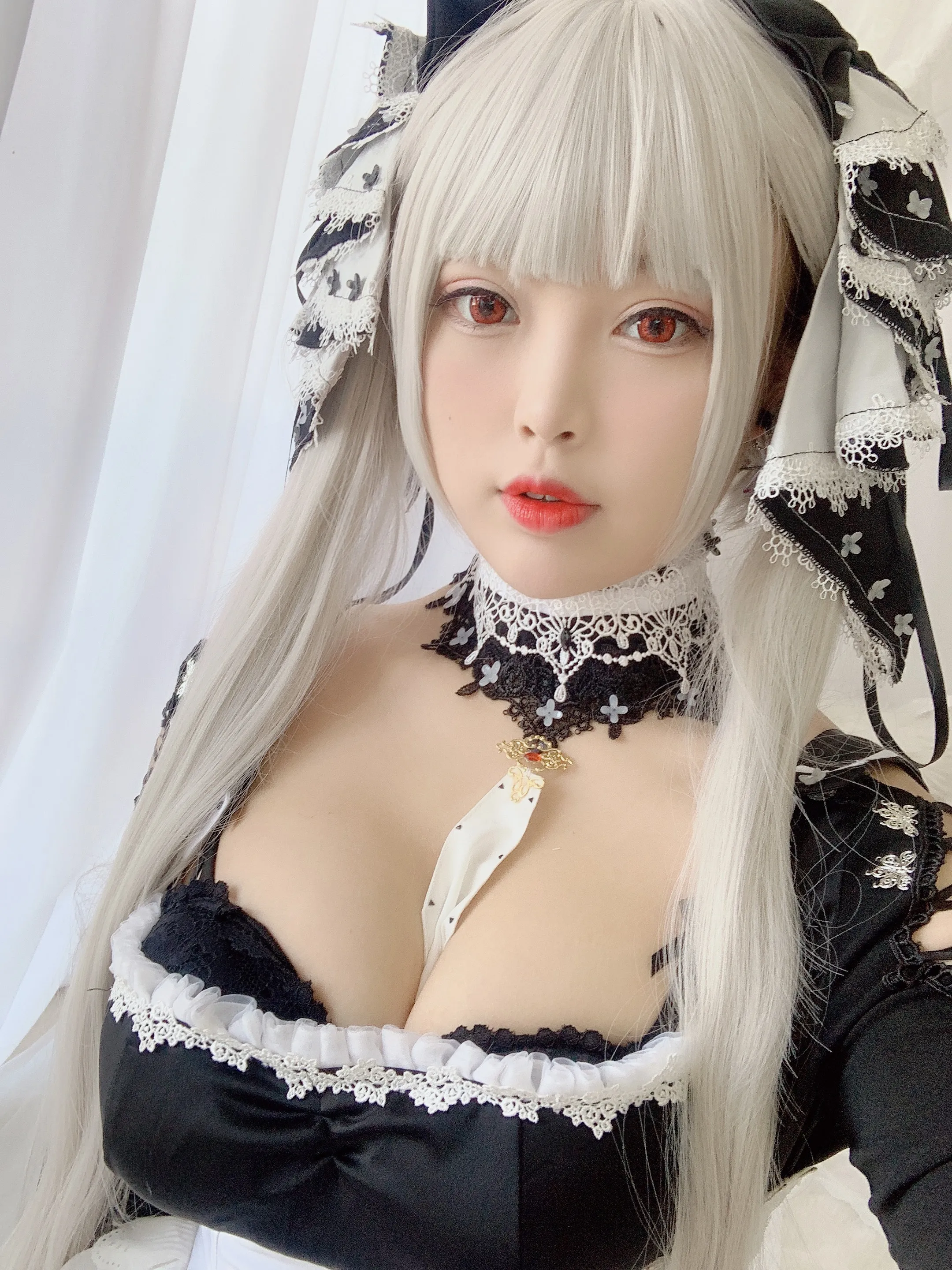 白烨耶米西奶露女仆1001套图