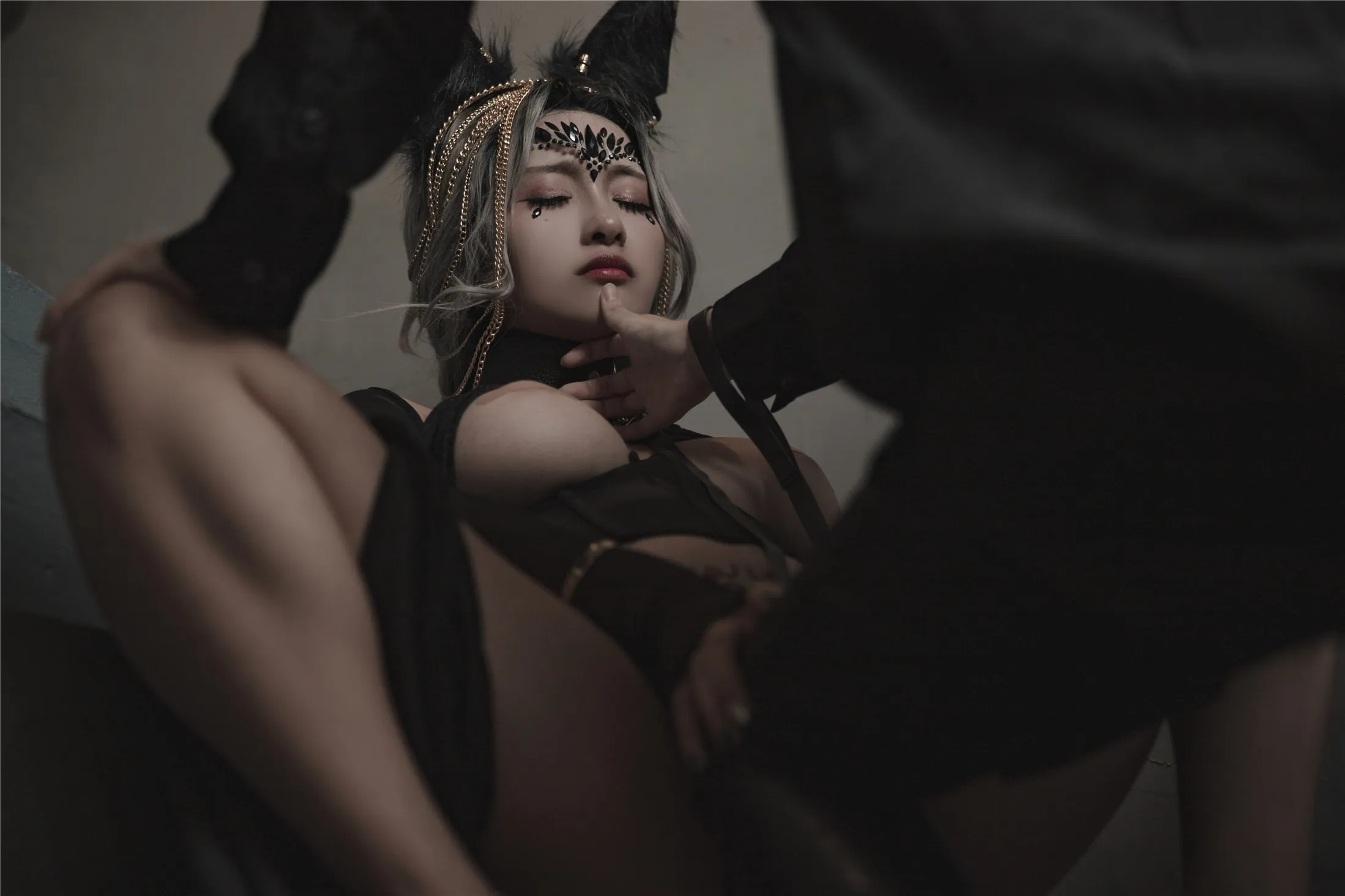 洛璃LoLiSAMA狼少女狼女的调教130P0306精选
