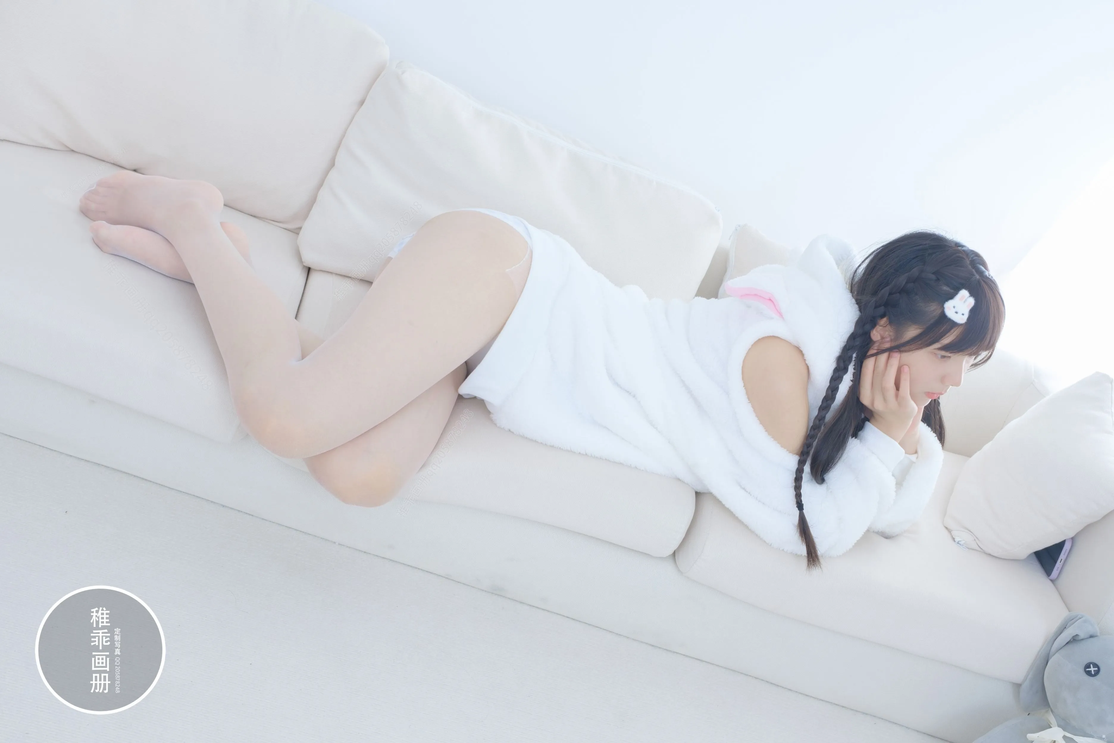稚乖画册晴空10夜夜白丝双马尾80P1V185GB1016全集
