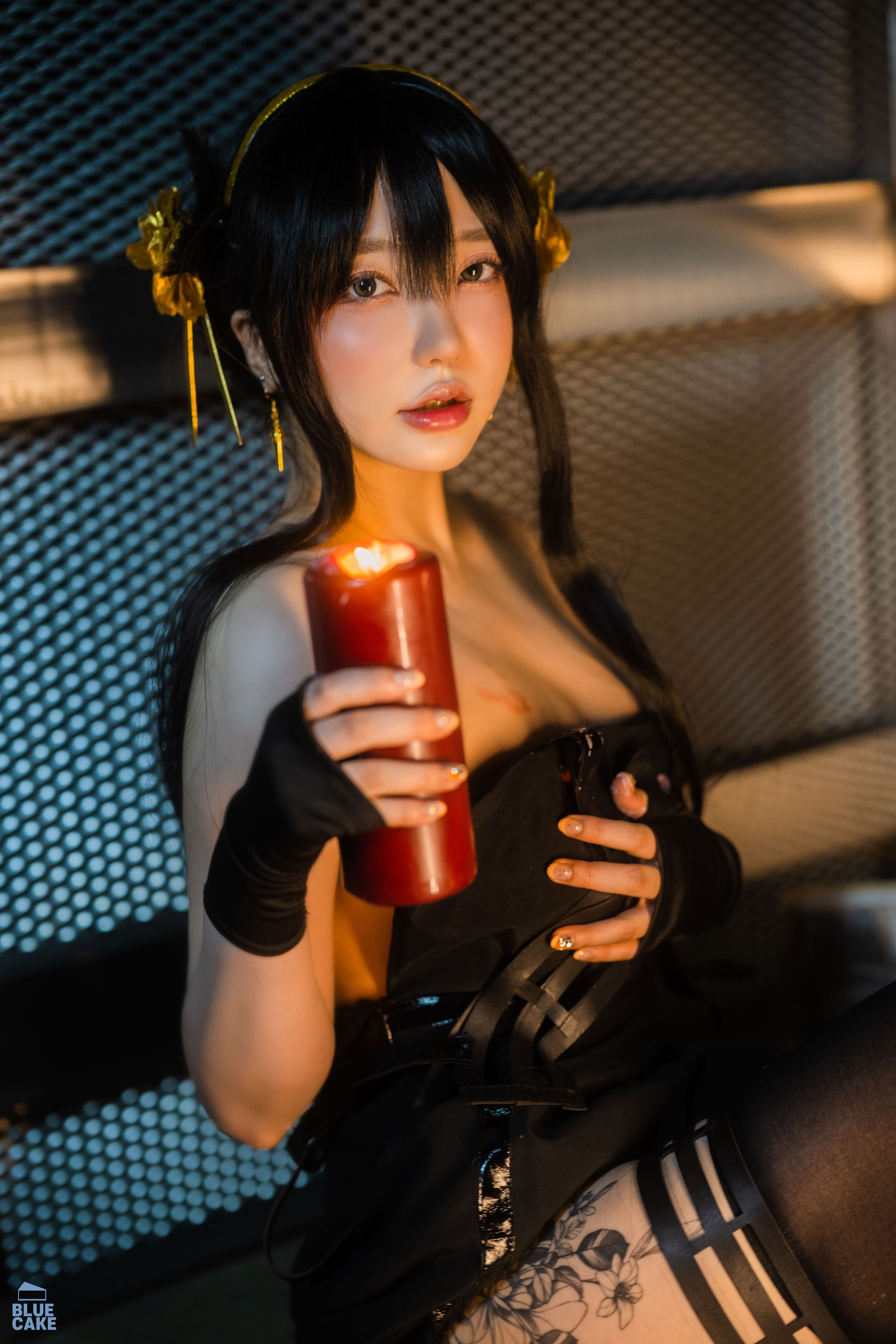 YeEun_BlackRose_RED043精选