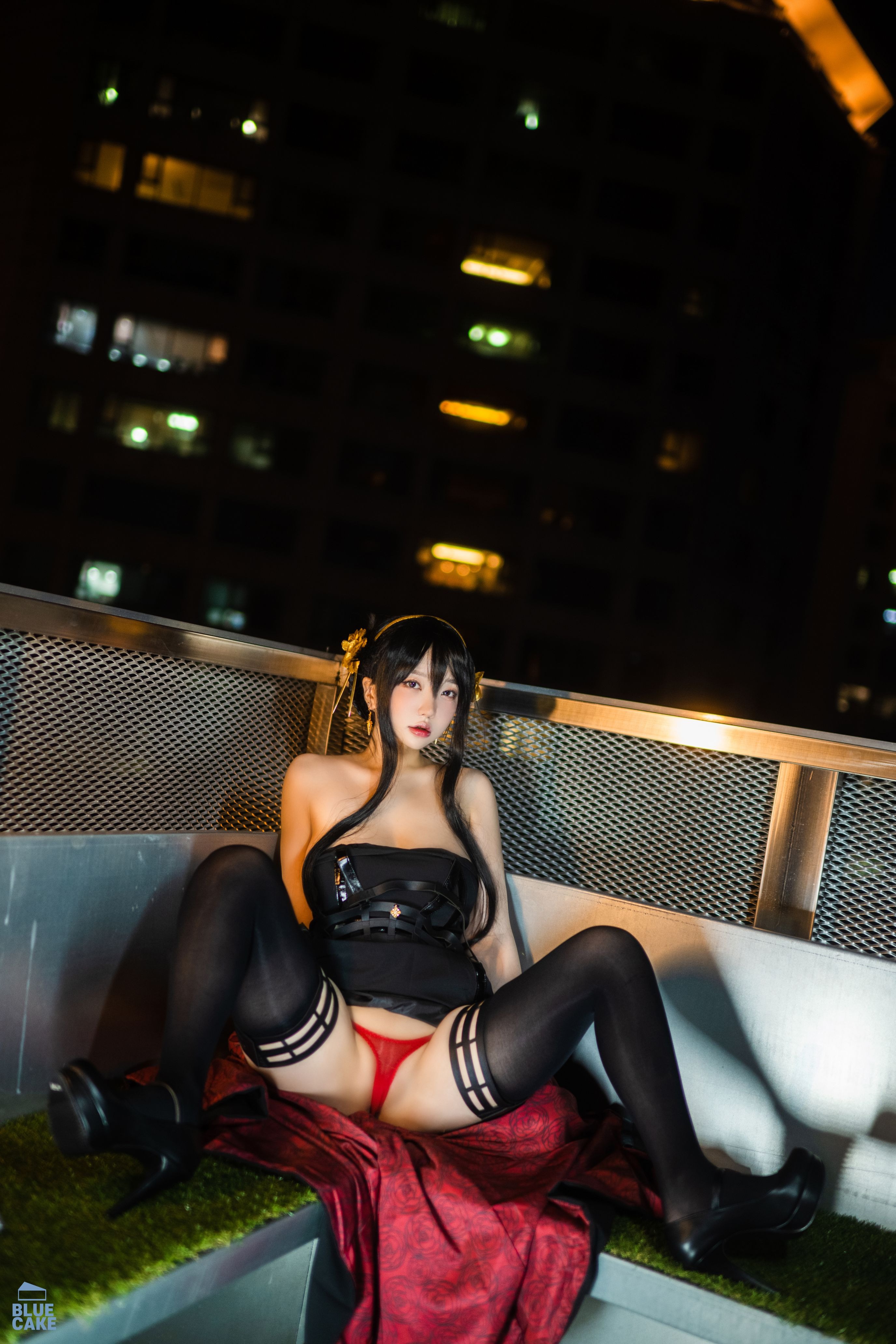 YeEun_BlackRose_RED043精选