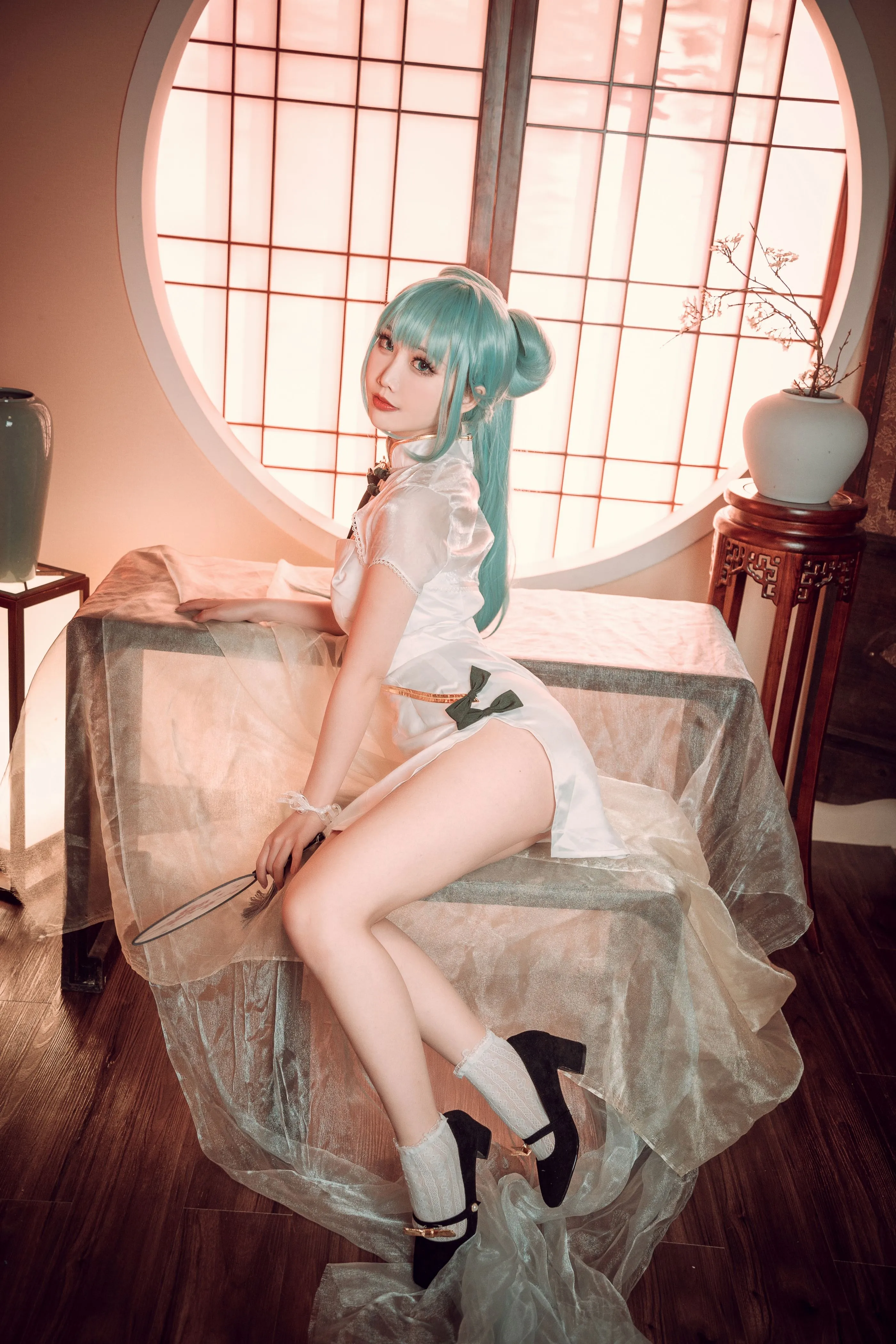 面饼仙儿初音旗袍28P514MB热门写真