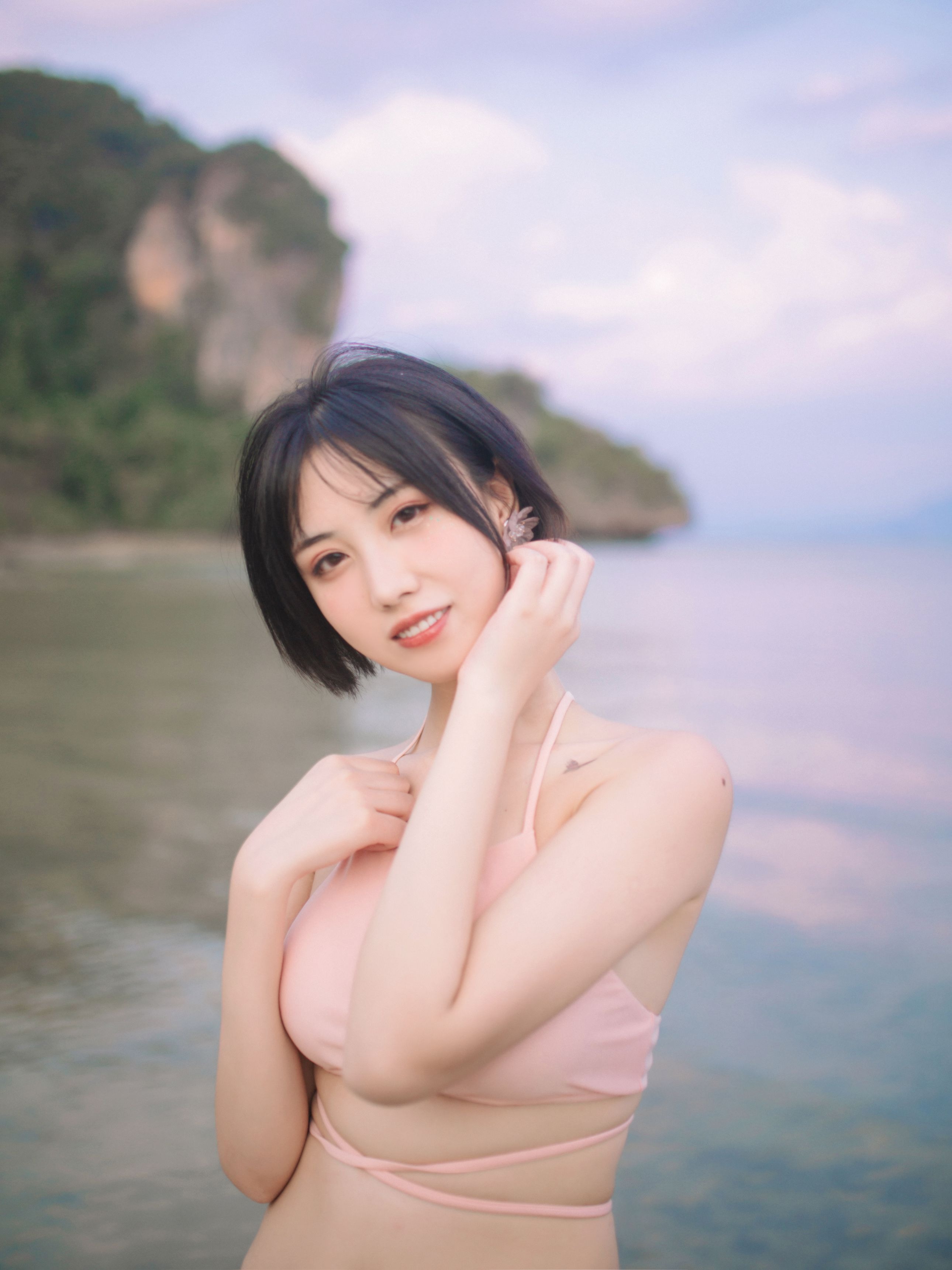 NO020粉色泳衣30P235MB完整合集