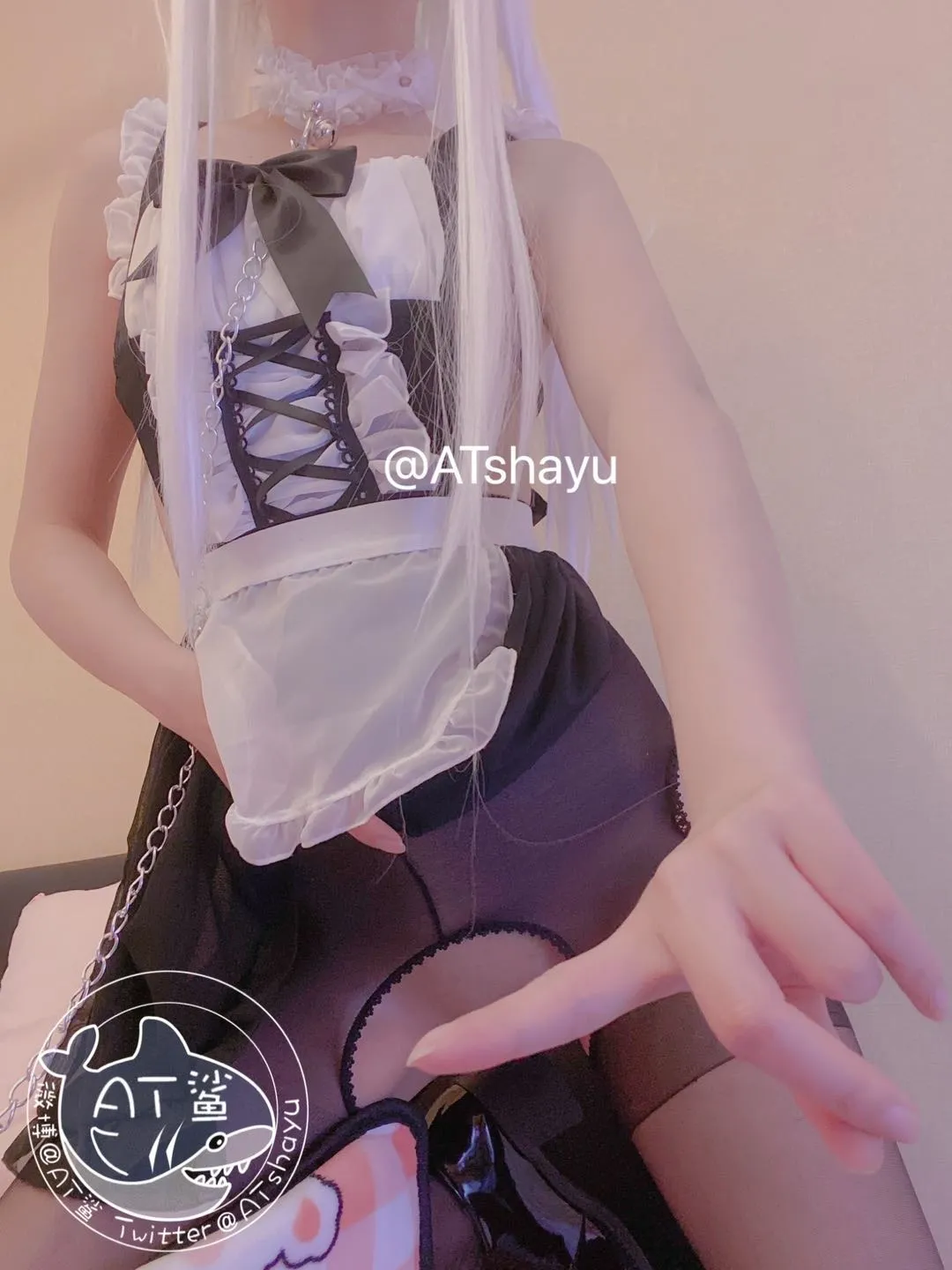 AT鲨女仆开档袜43P8MB0201精华合集