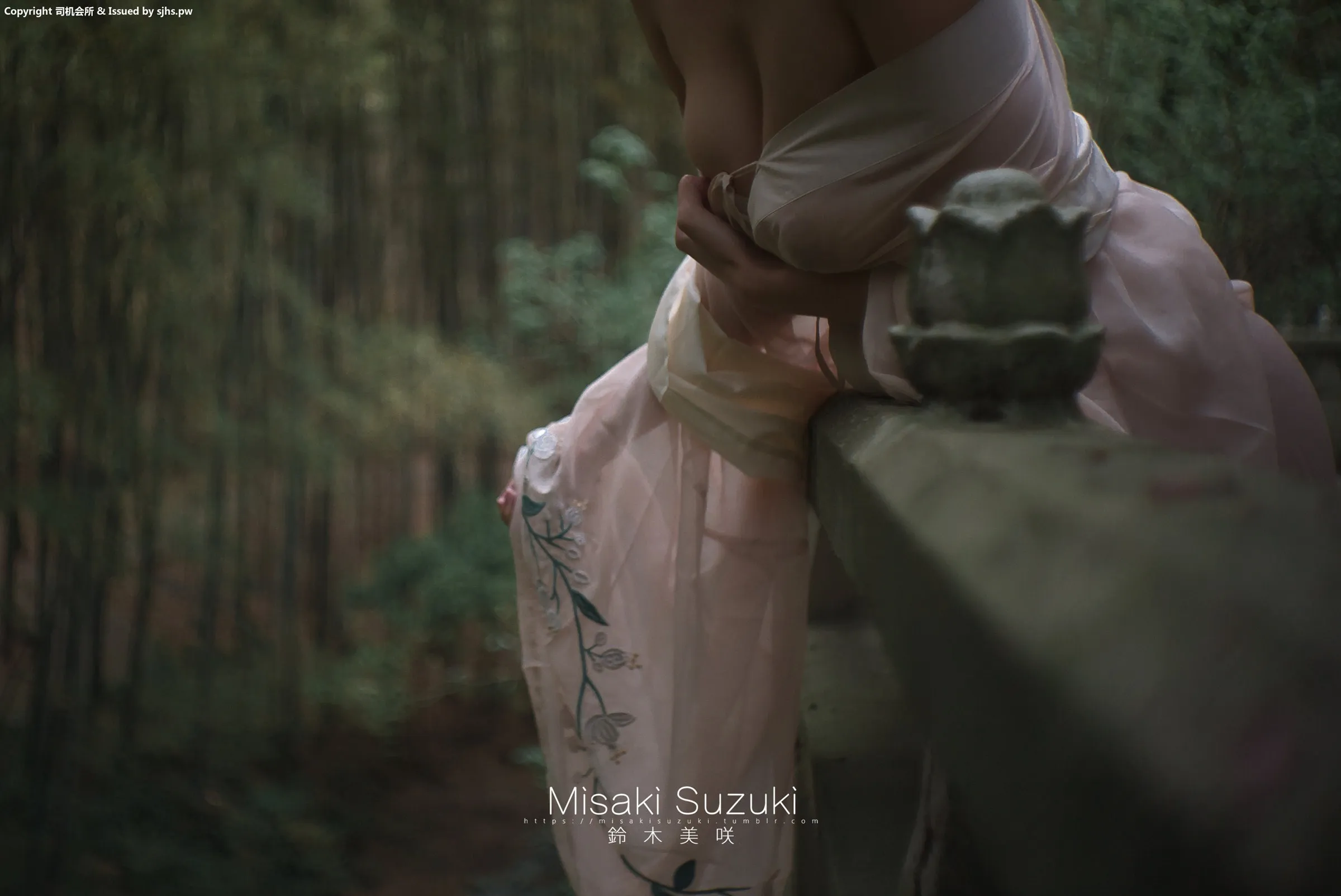 MisakiSuzuki古典庭院中的优雅美人51P0519今日更新