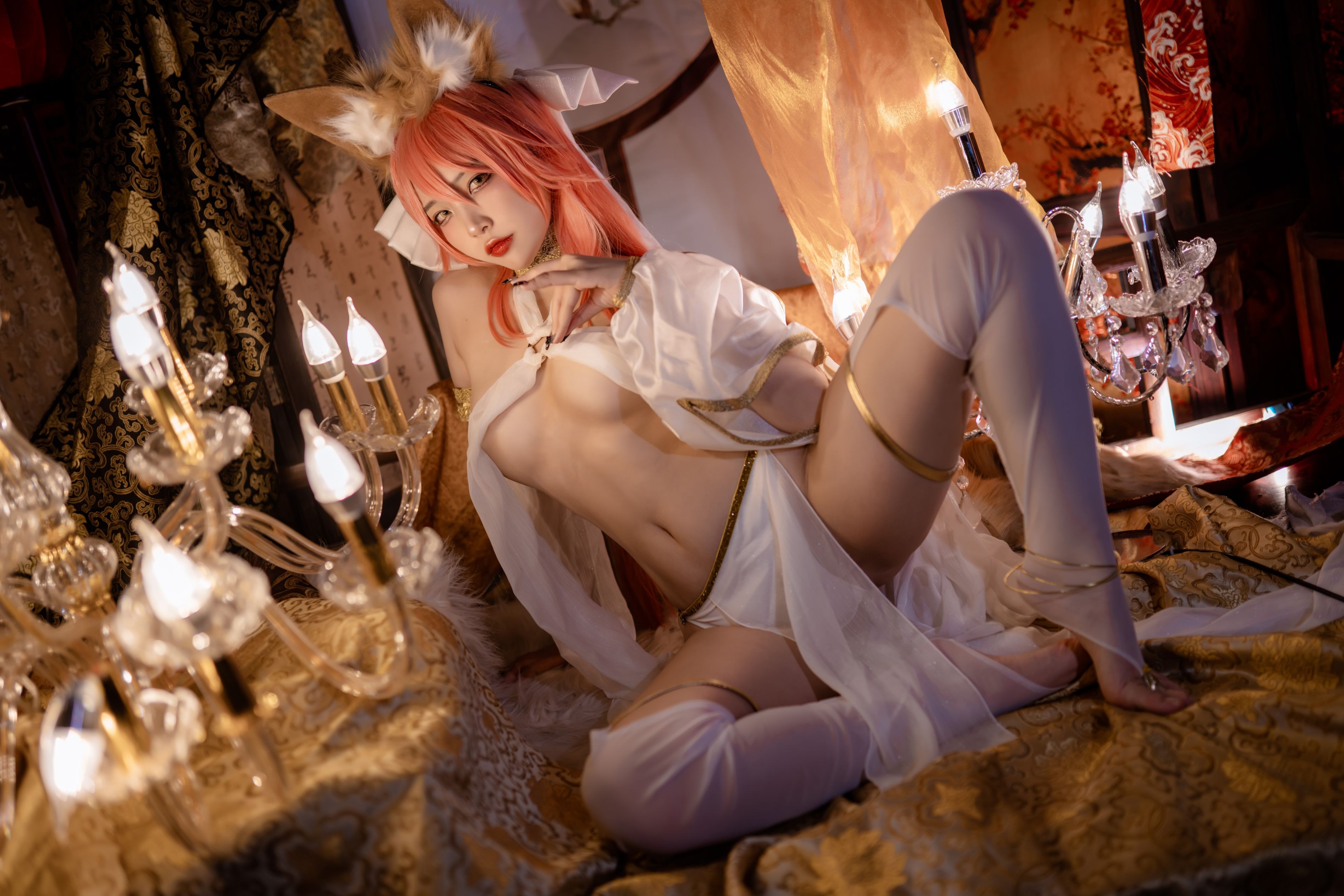 二佐Nisa玉藻前舞娘237PFate玉藻前舞娘二佐Nisa37张cos网红写真