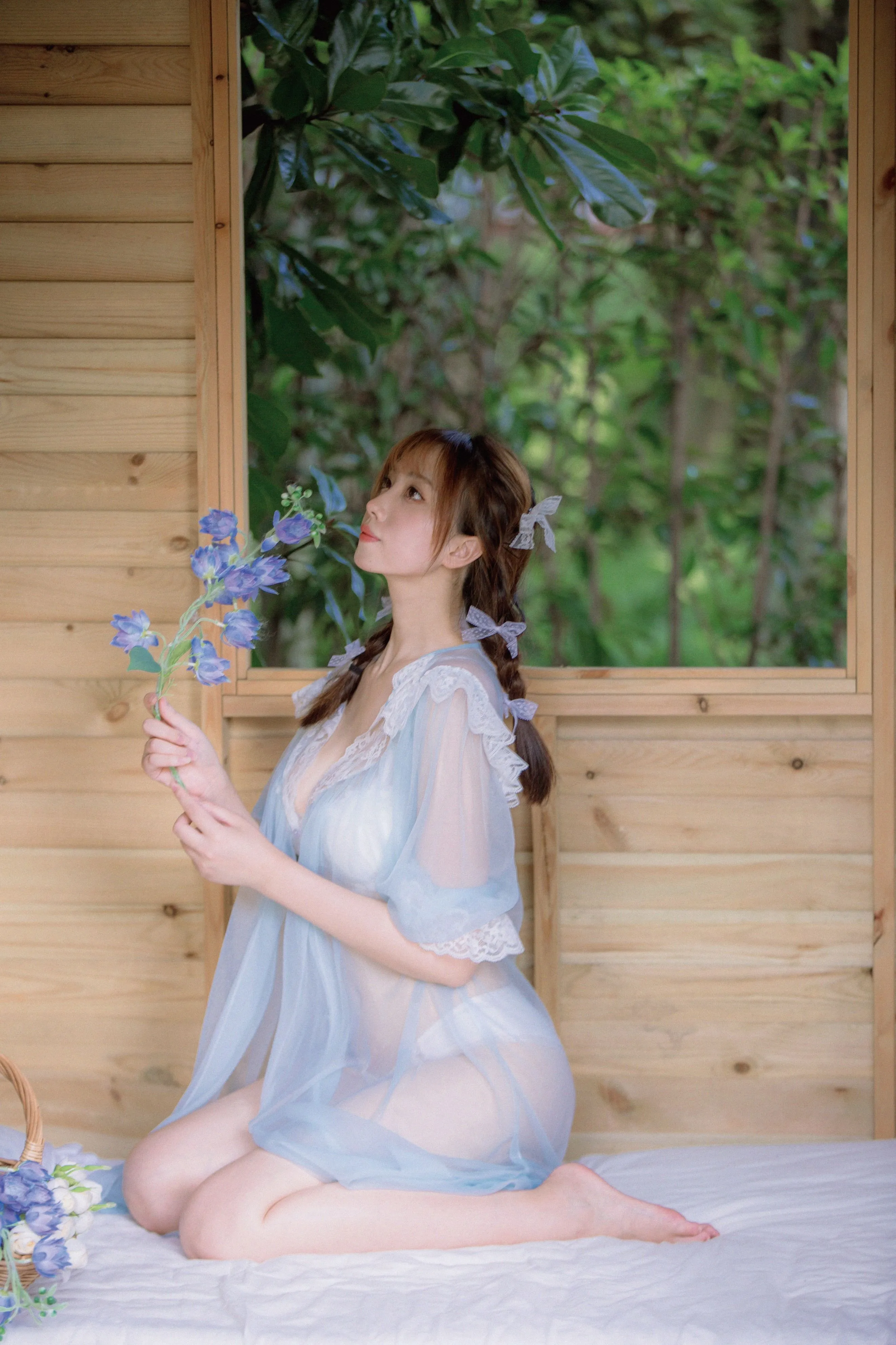 NO022蓝纱衣40P596MB高清无水印