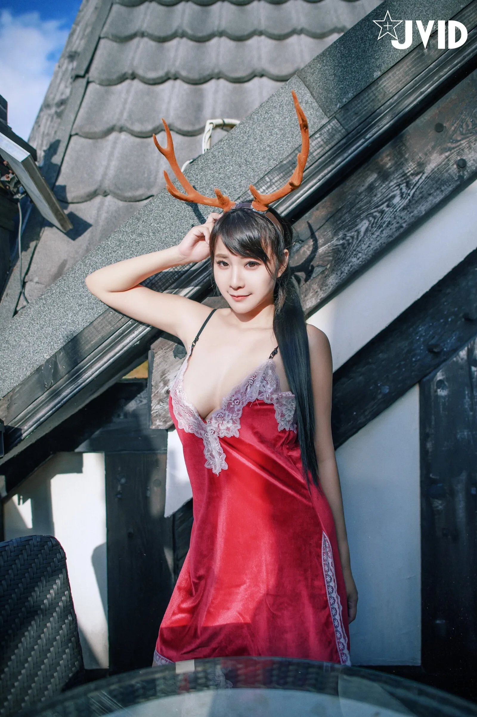 JVID乐乐鹿角女孩的报恩161P02134K图集