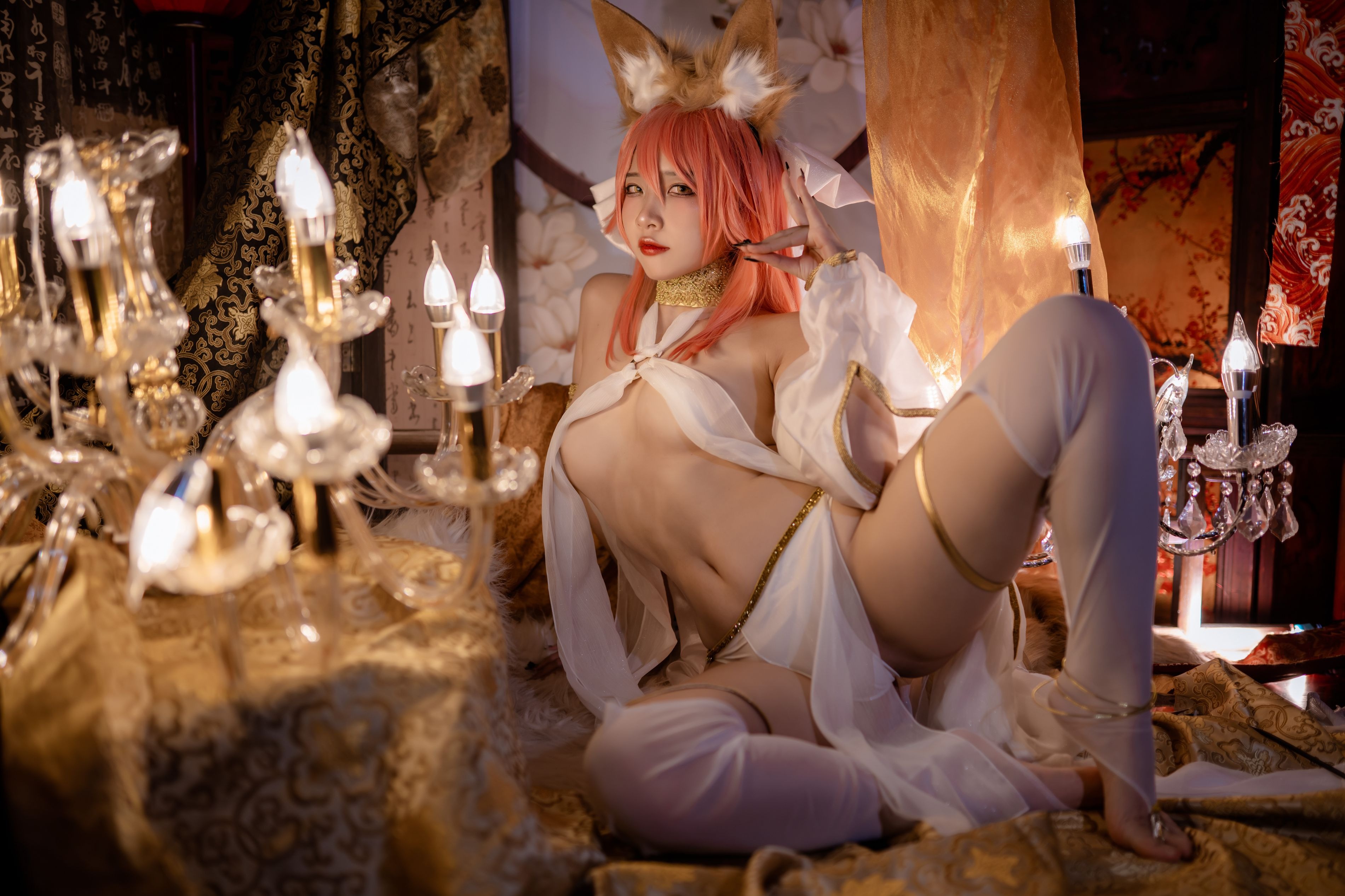 二佐Nisa玉藻前舞娘237PFate玉藻前舞娘二佐Nisa37张cos网红写真