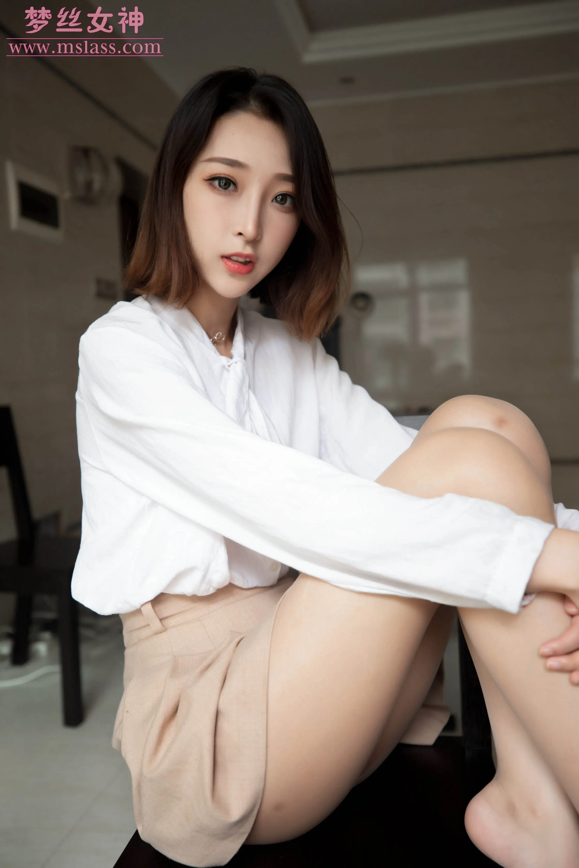 MSLASS梦丝女神乔儿肉色69P1024高清图