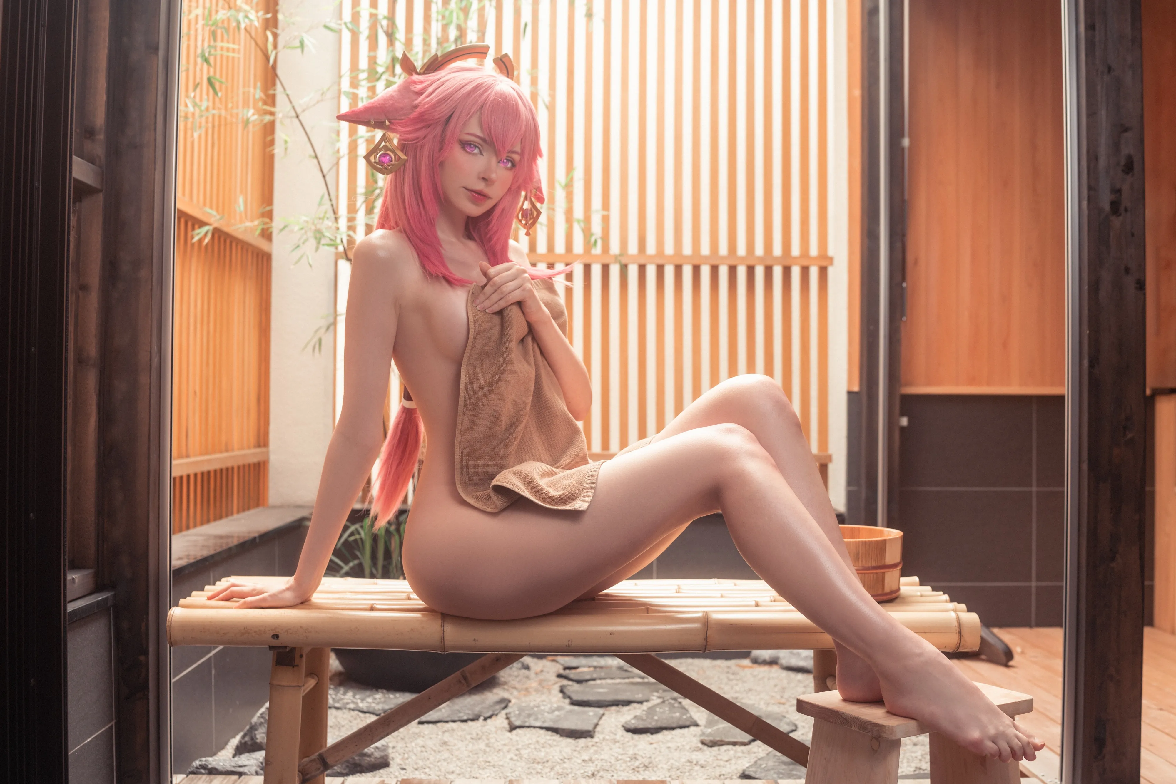 PeachmilkyYaeMikoOnsen高清无水印