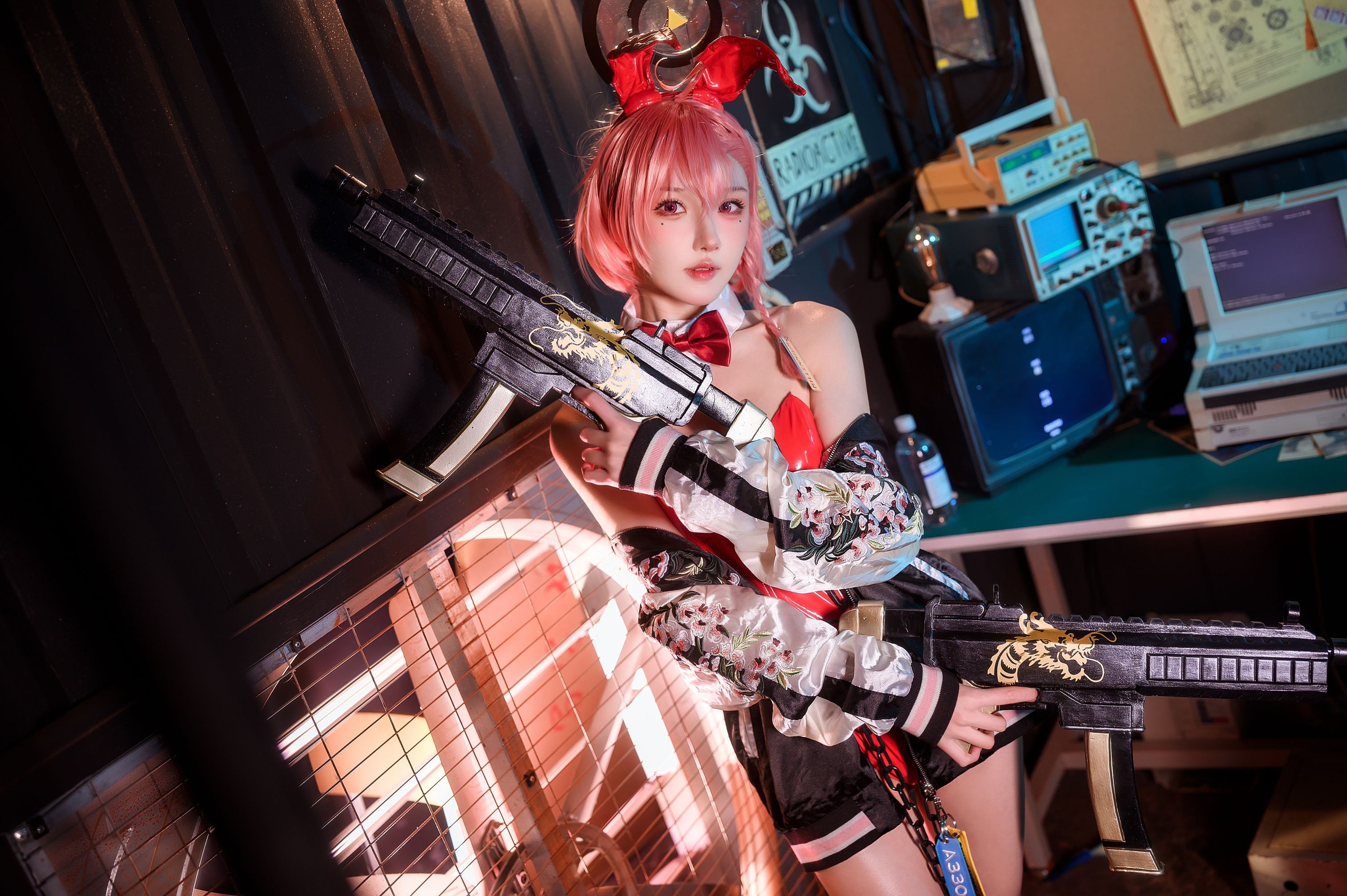阿包也是兔娘兔女郎美甘尼禄网红写真