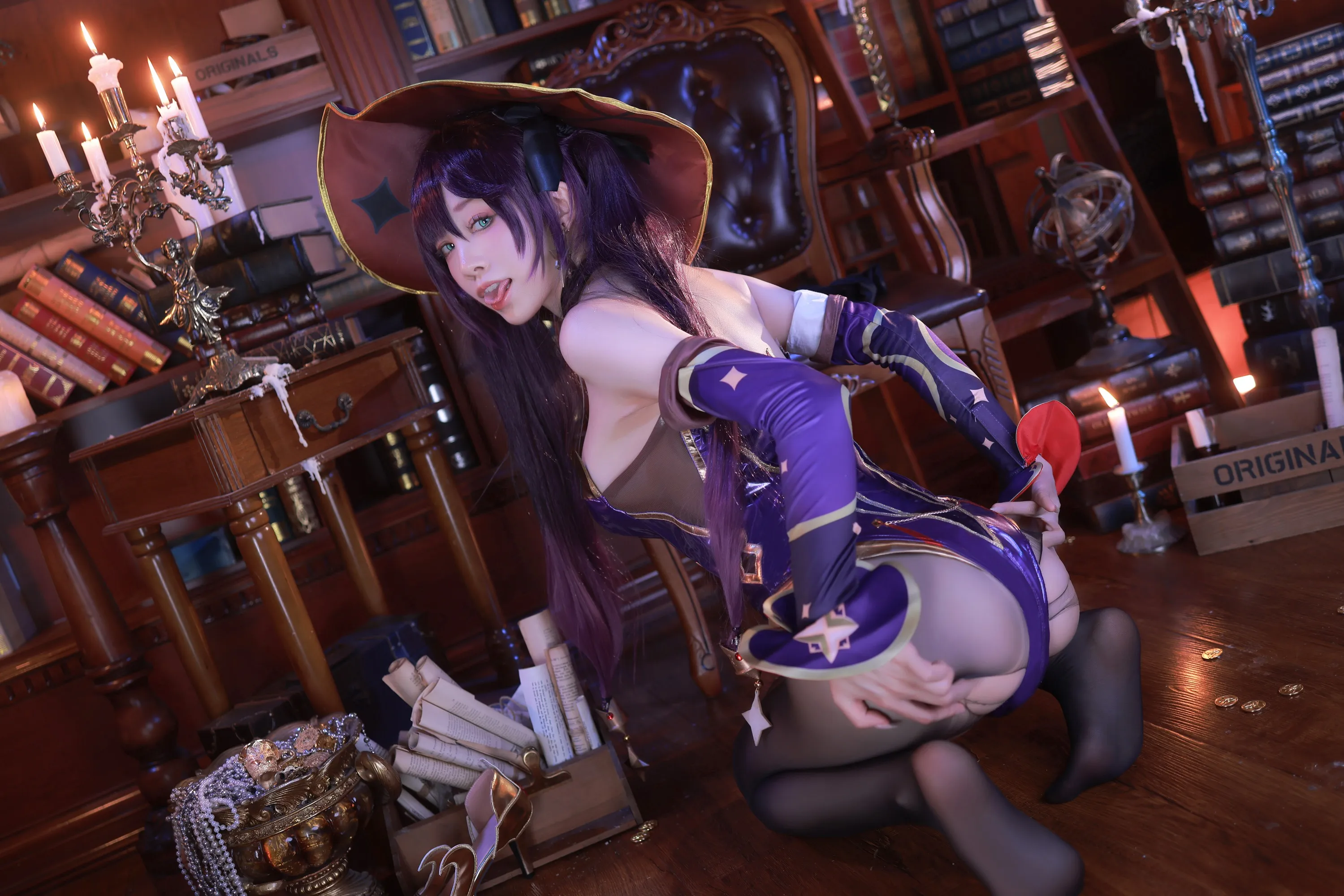水淼Aqua原神莫娜0930精选