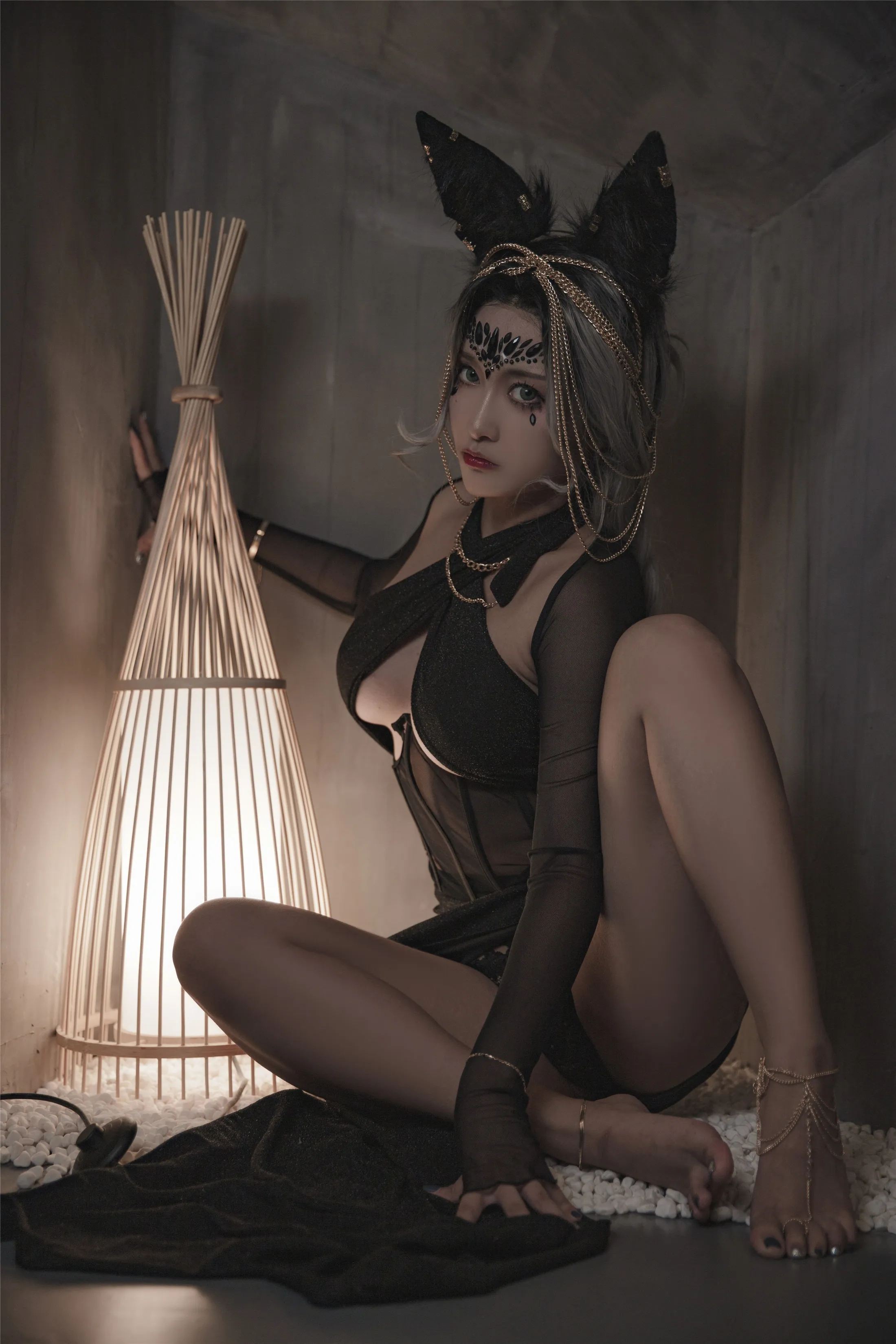 洛璃LoLiSAMA狼少女狼女的调教130P0306精选