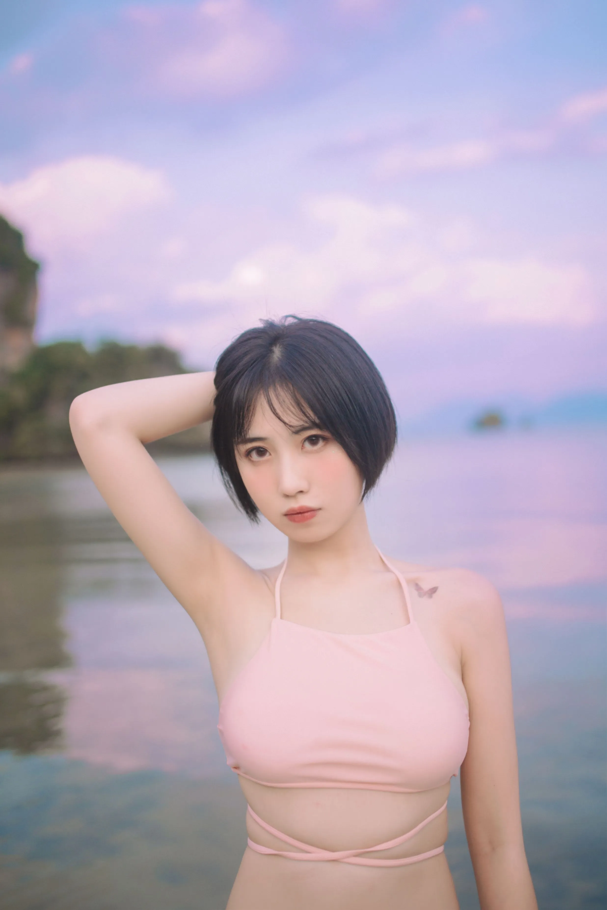NO020粉色泳衣30P235MB完整合集