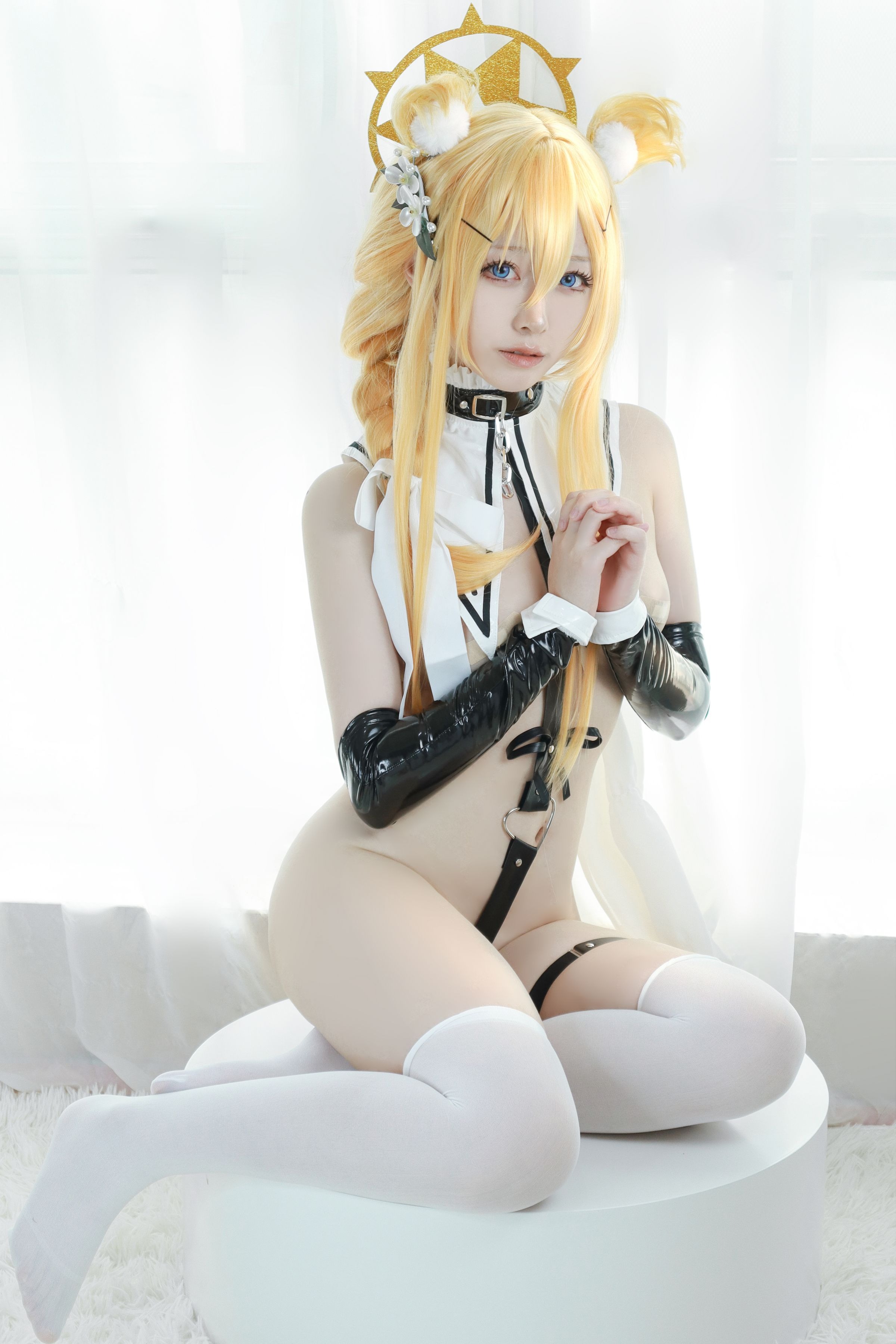 Asagiriai愛ちゃん碧蓝档案IochiMarī36P335M碧蓝档案cos36张335MB福利资源