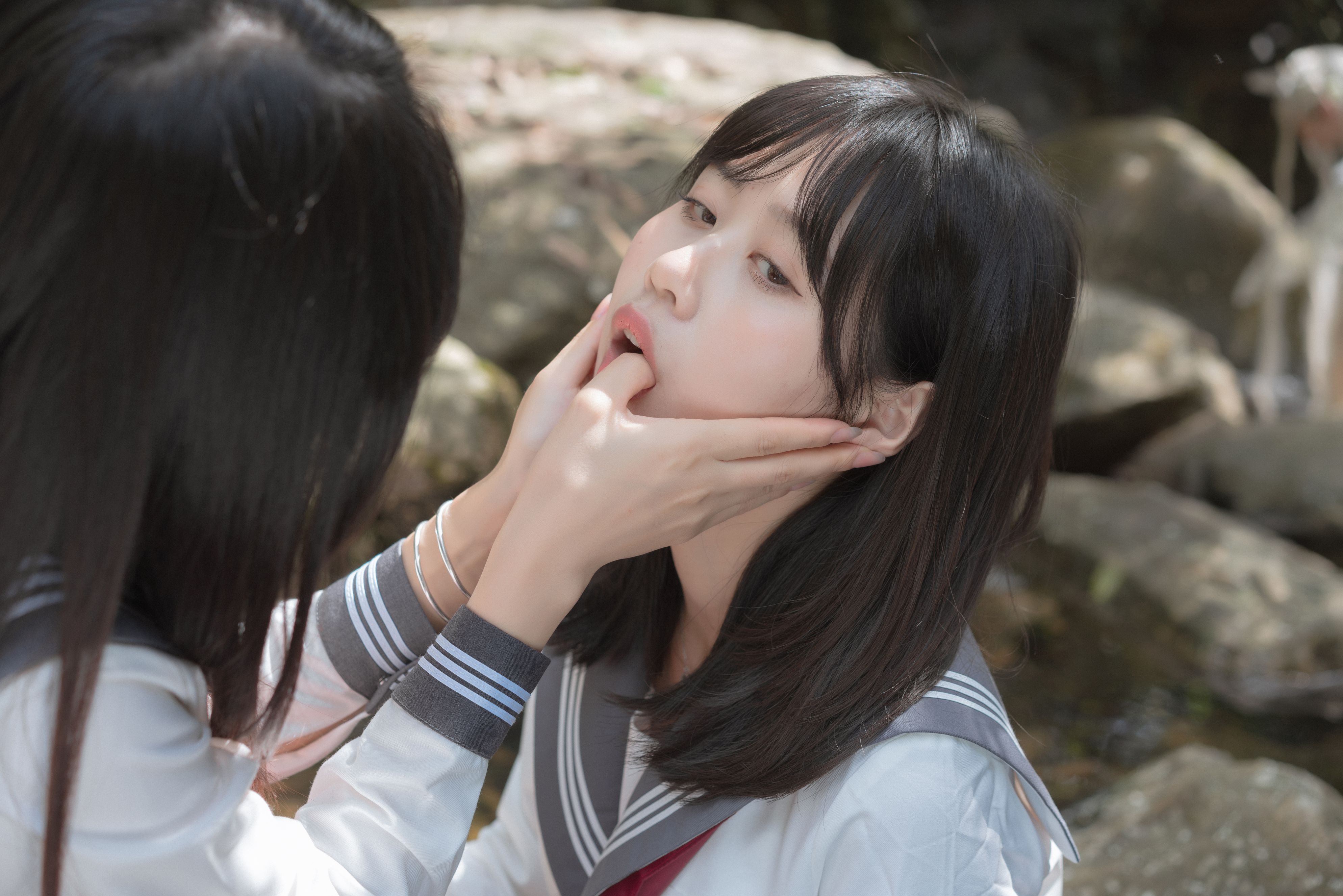 萌芽儿X请叫我若生小溪JK百合限时福利