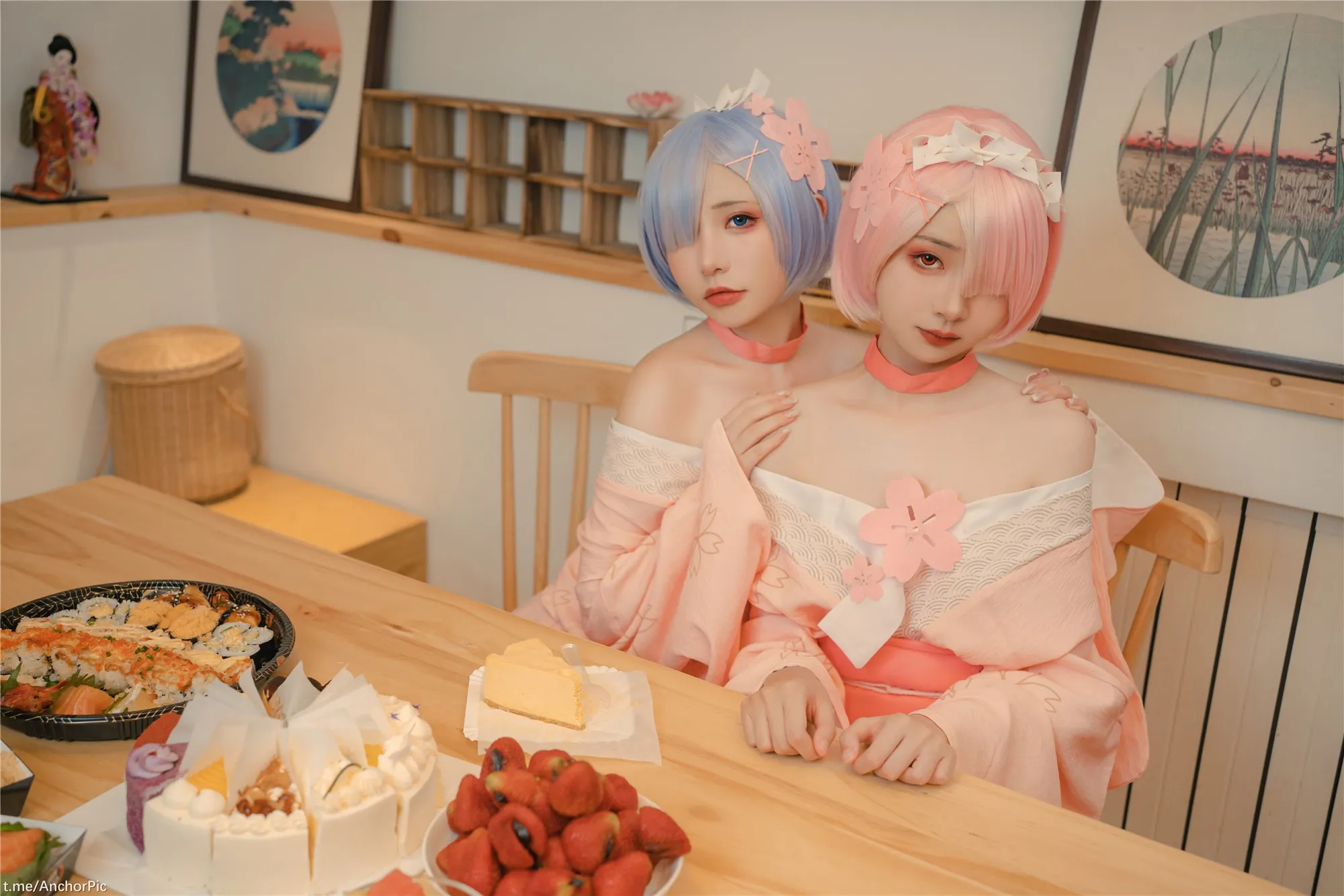 喵小吉金鱼kinngyo从零开始的女体盛宴101P1007原版写真