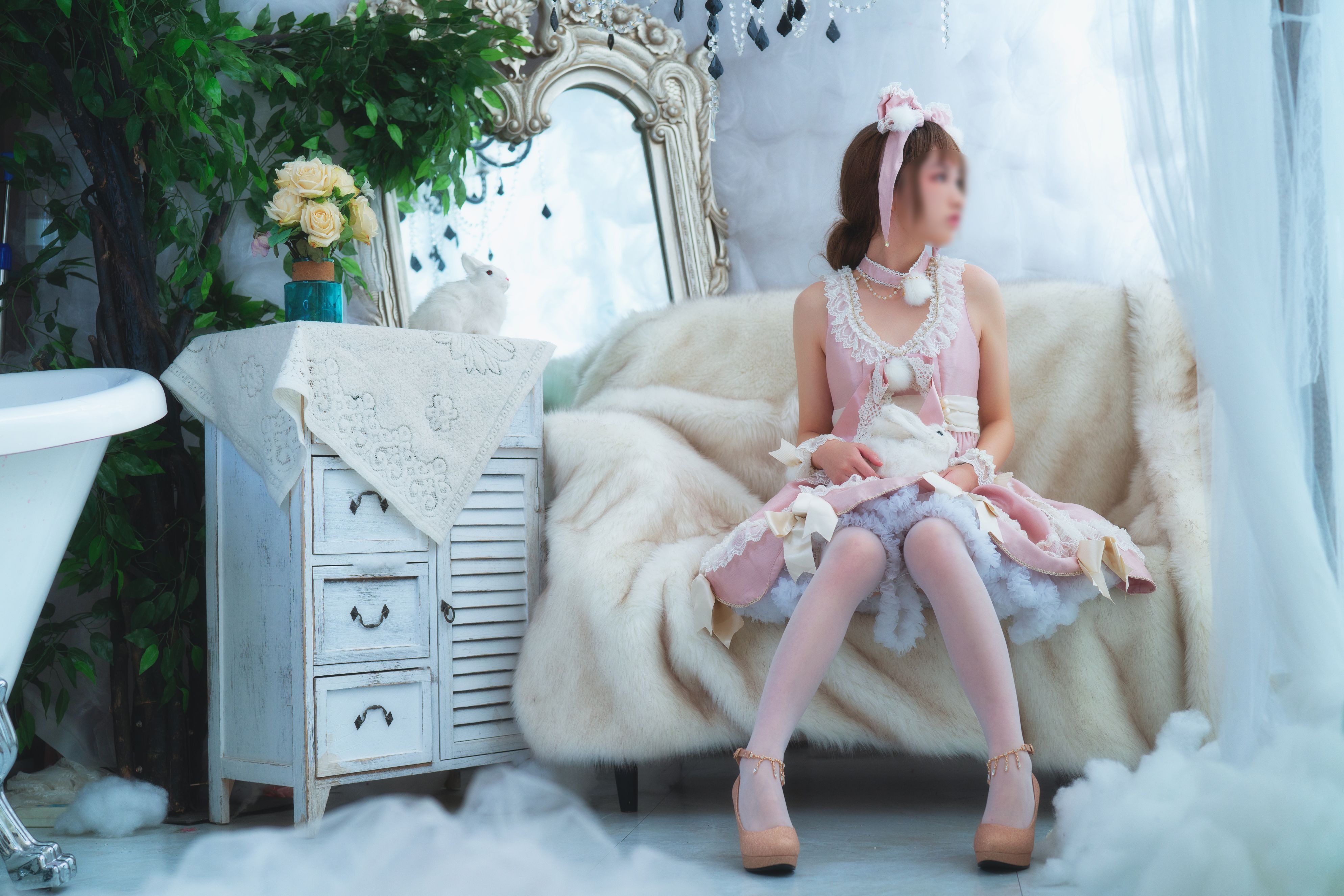 杪夏花与少女写真大全