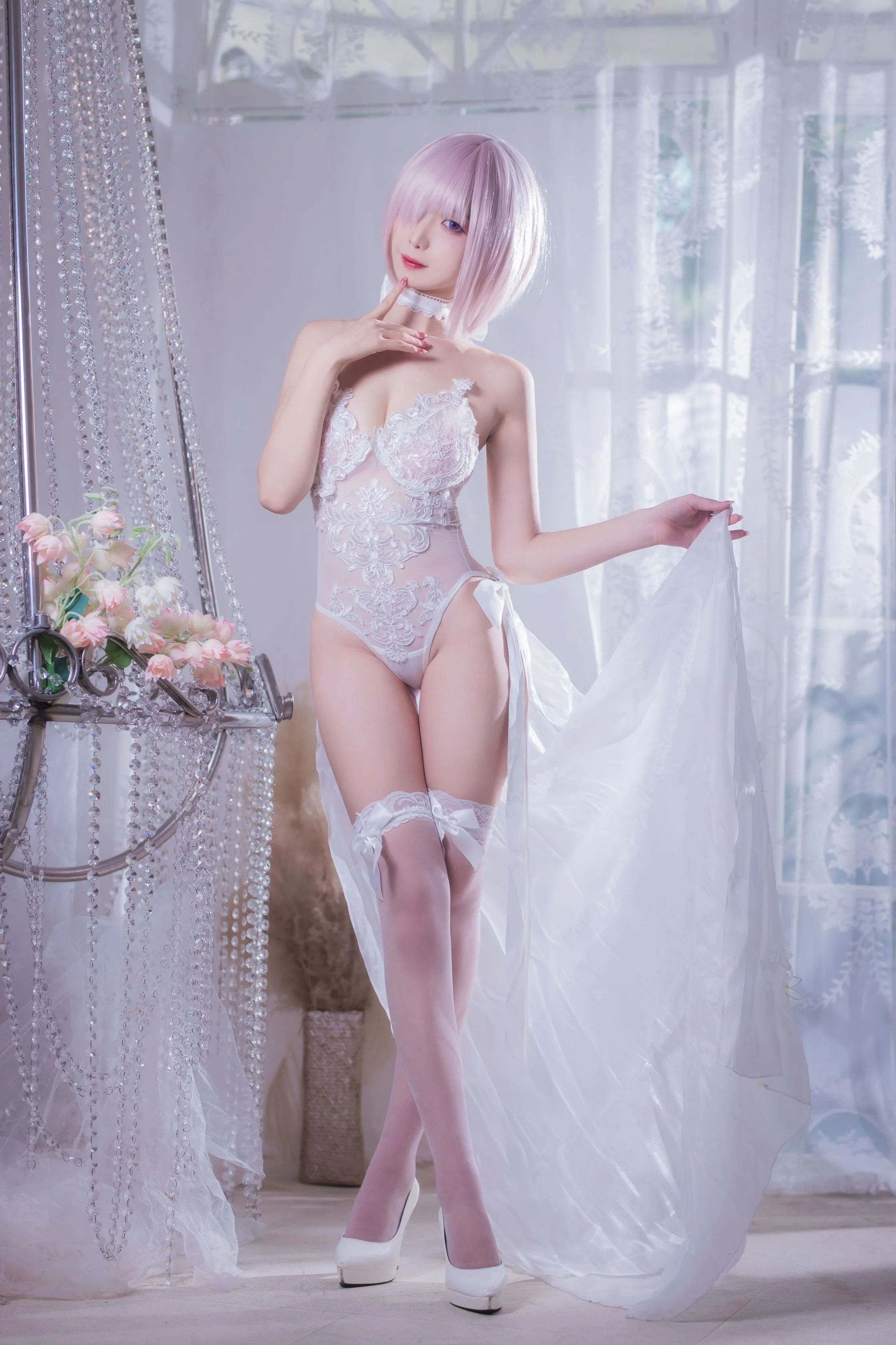 封疆疆v玛修婚纱网红写真