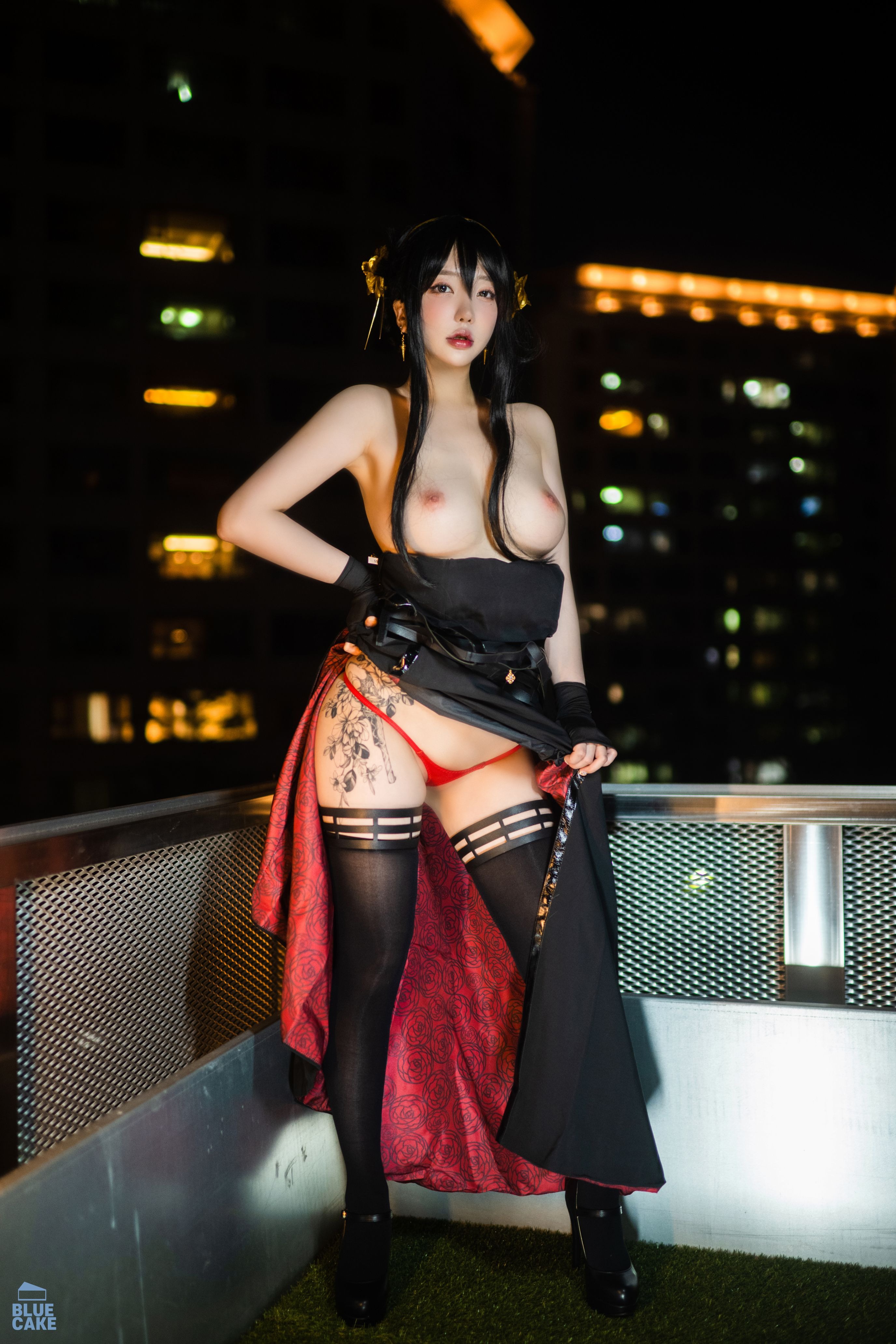 YeEun_BlackRose_RED043精选