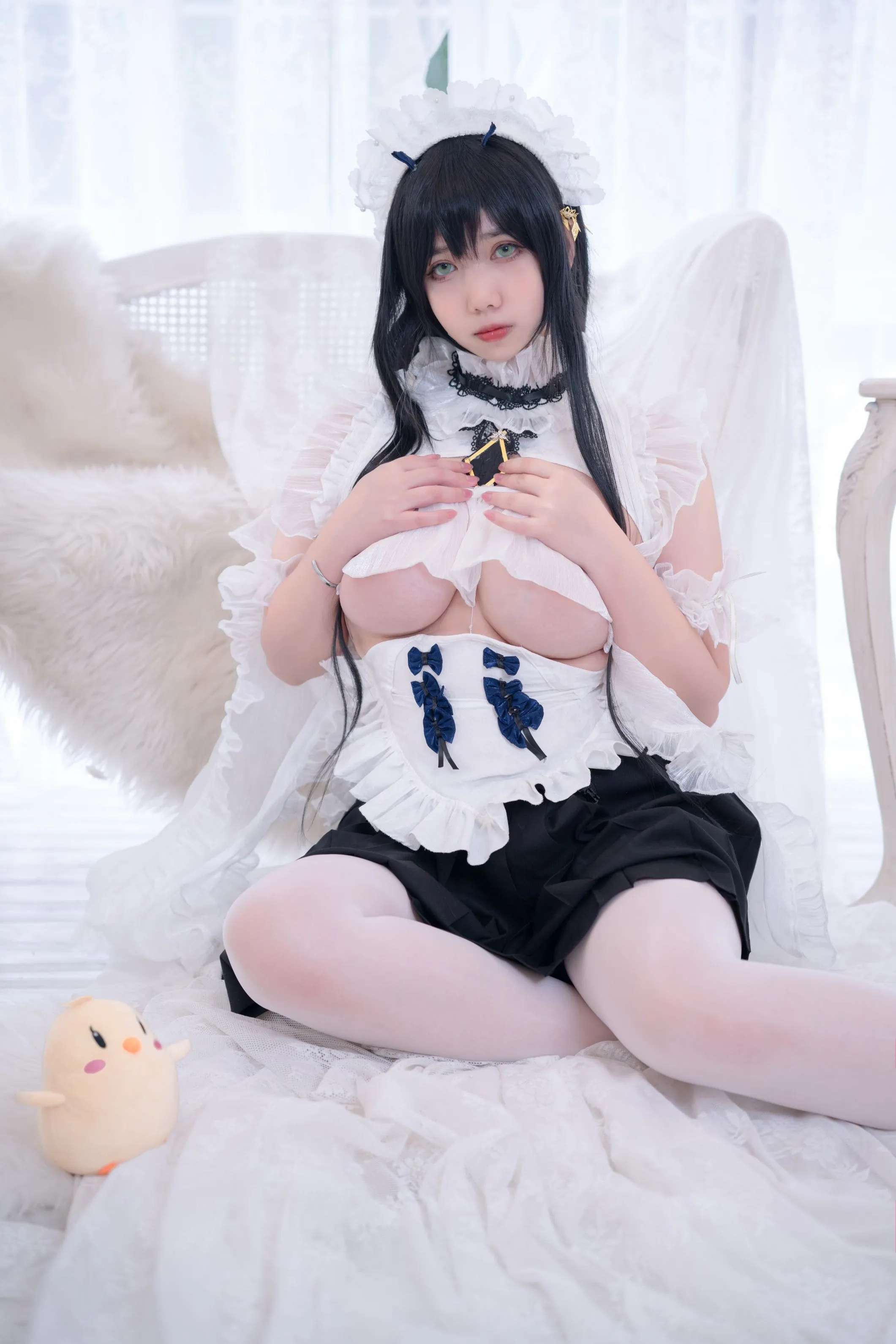魅瞳Meroko002碧蓝航线不挠女仆没干劲的小姐姐53P745MB0928高分推荐