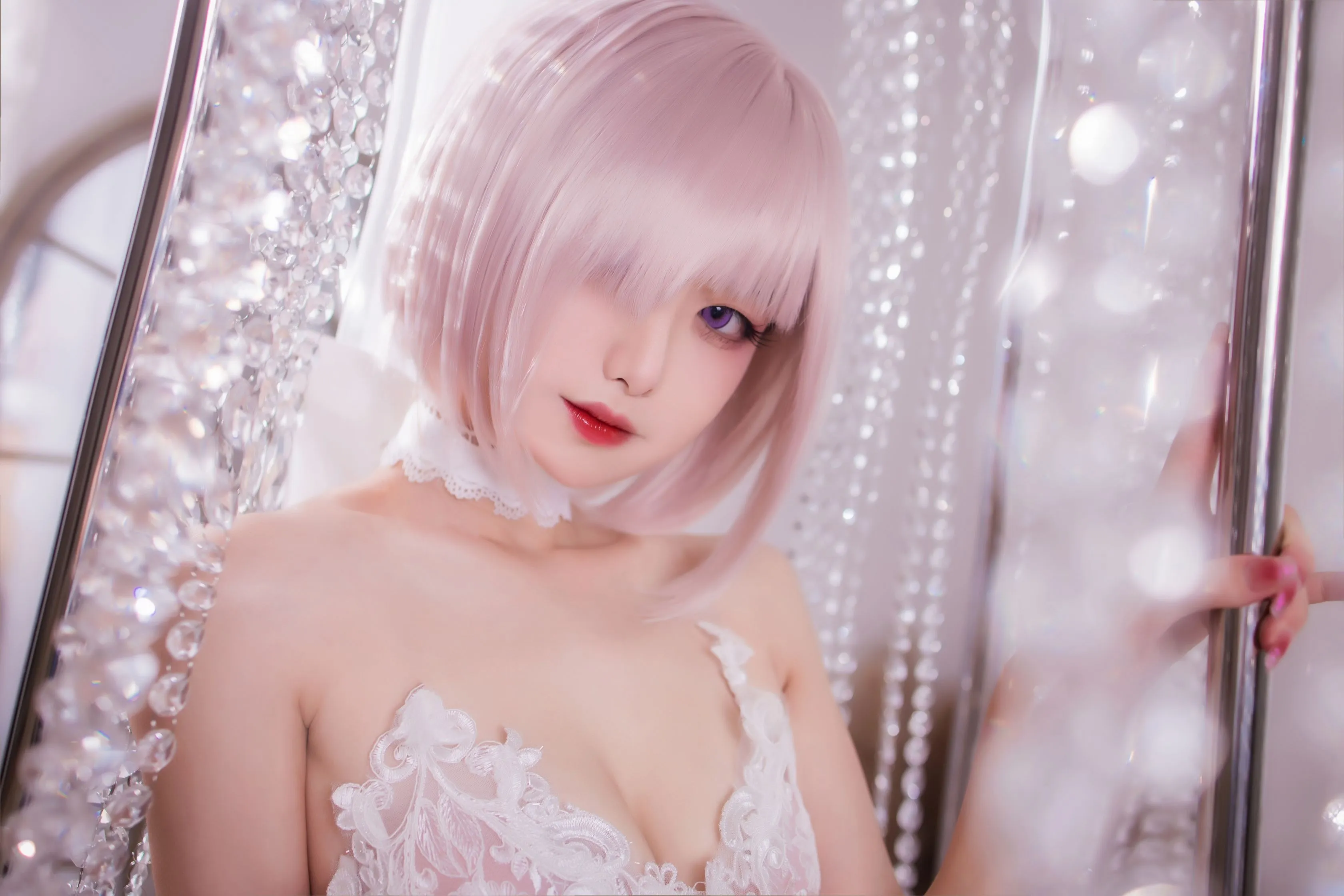 封疆疆v玛修婚纱网红写真